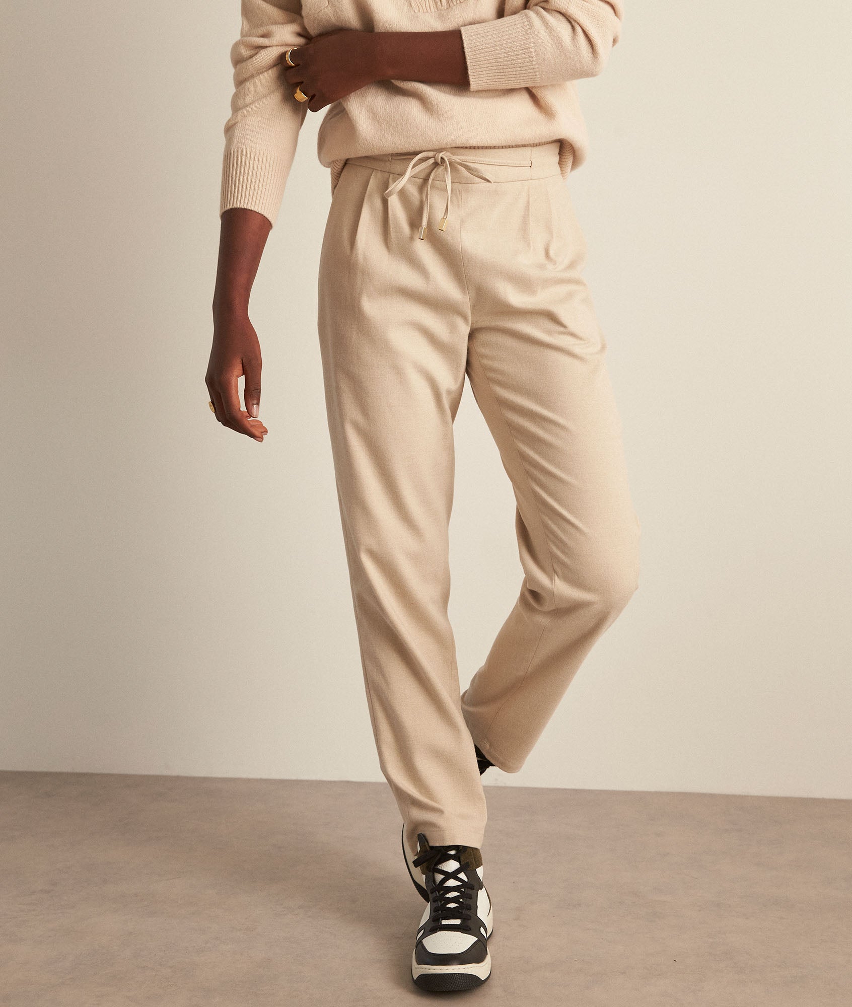 Pantalon chino Flynn Faume - seconde main