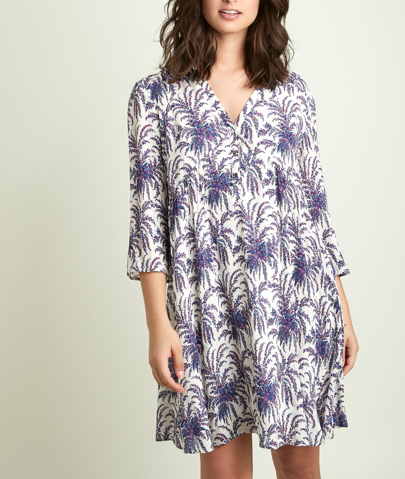 Robe imprimée Calypso bis Faume - seconde main