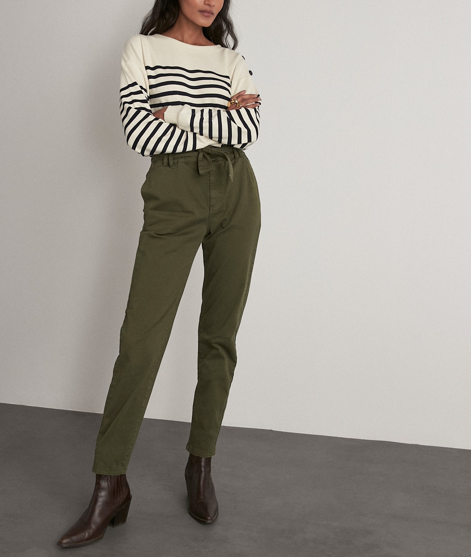 Pantalon paperbag Barbara Faume - seconde main