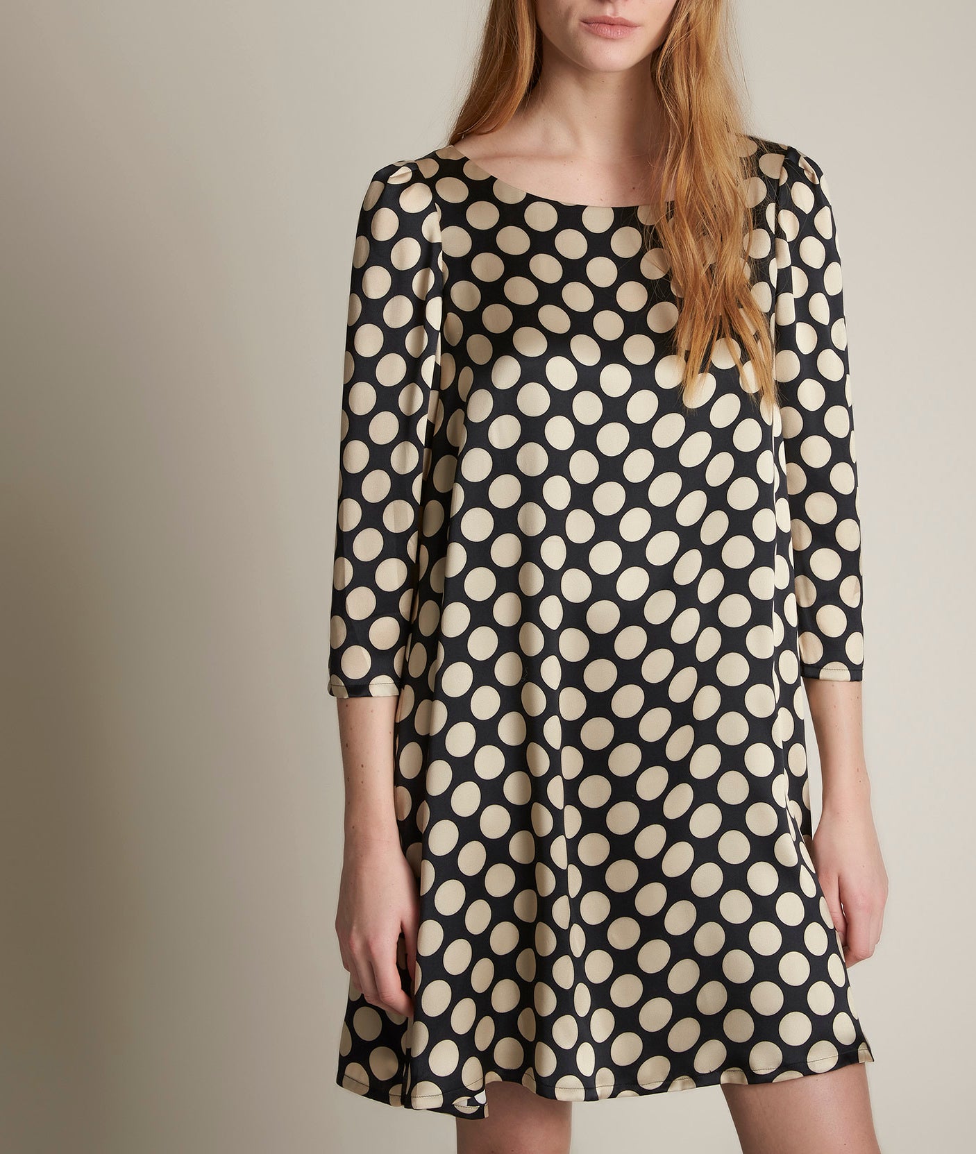 Robe en soie à pois Rosie Faume - seconde main