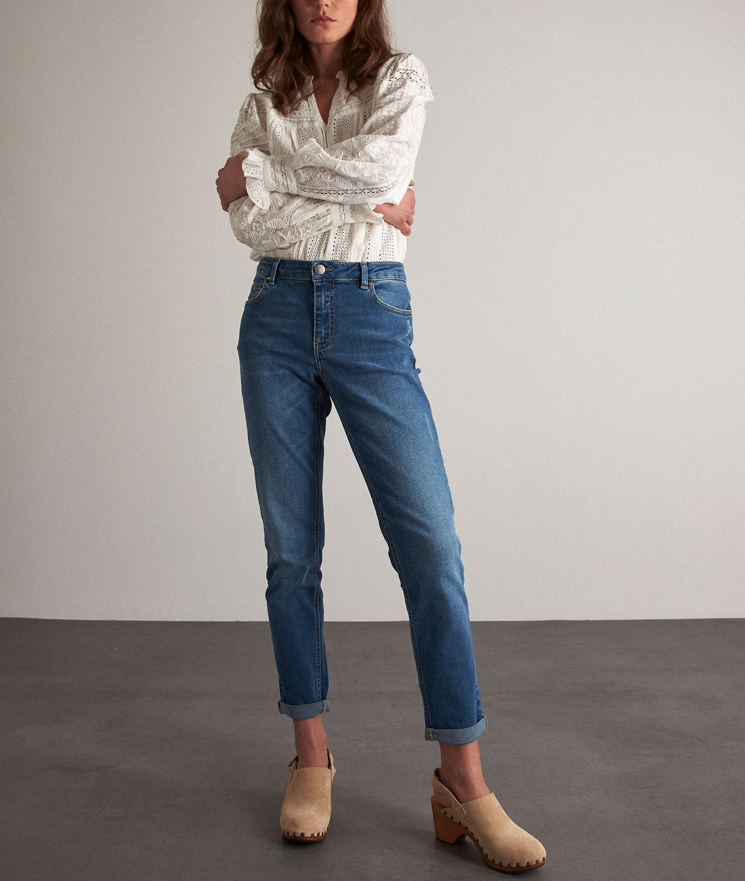 Jean boyfriend Pacha Faume - seconde main