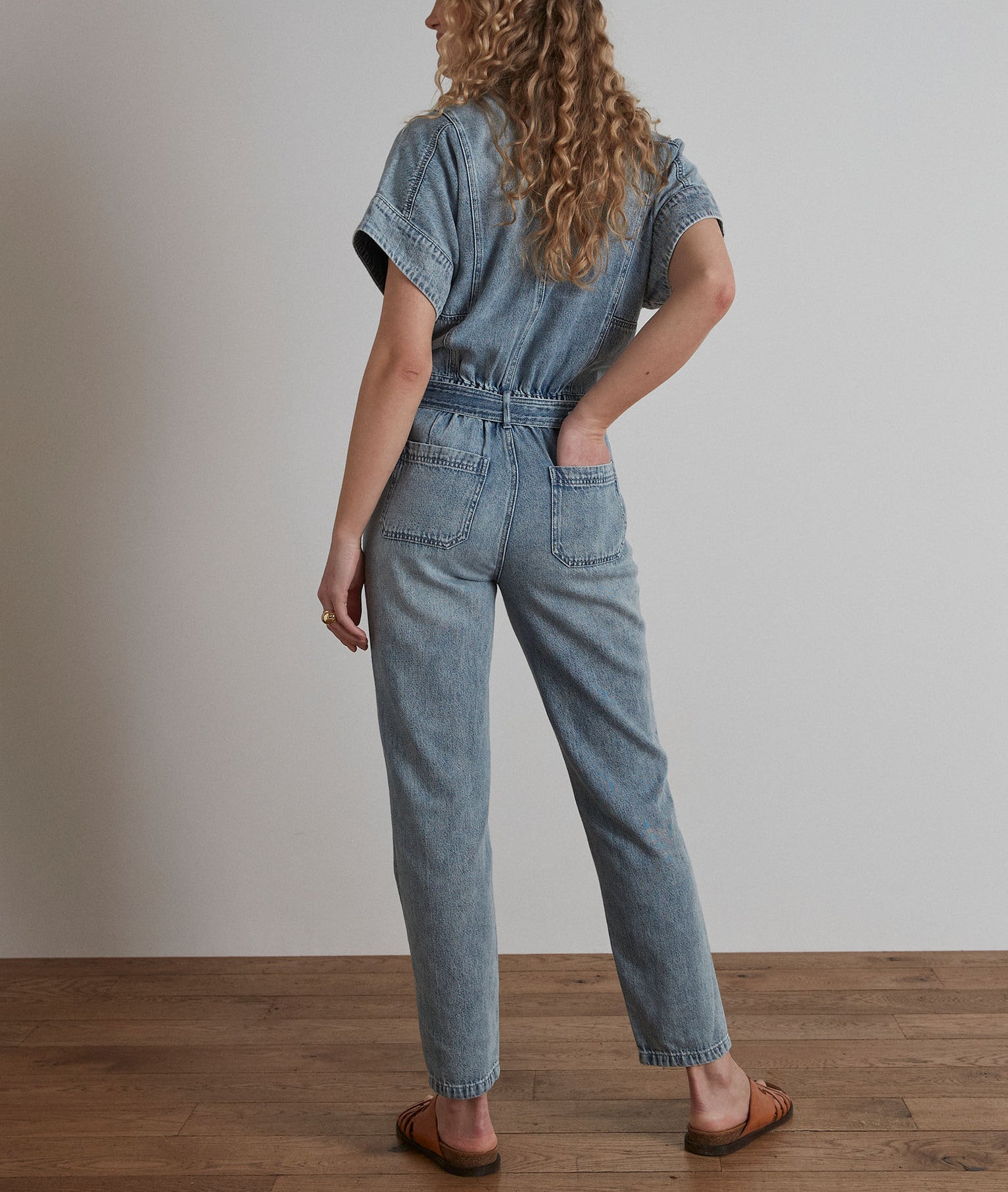 Combinaison en jean Sade Faume - seconde main