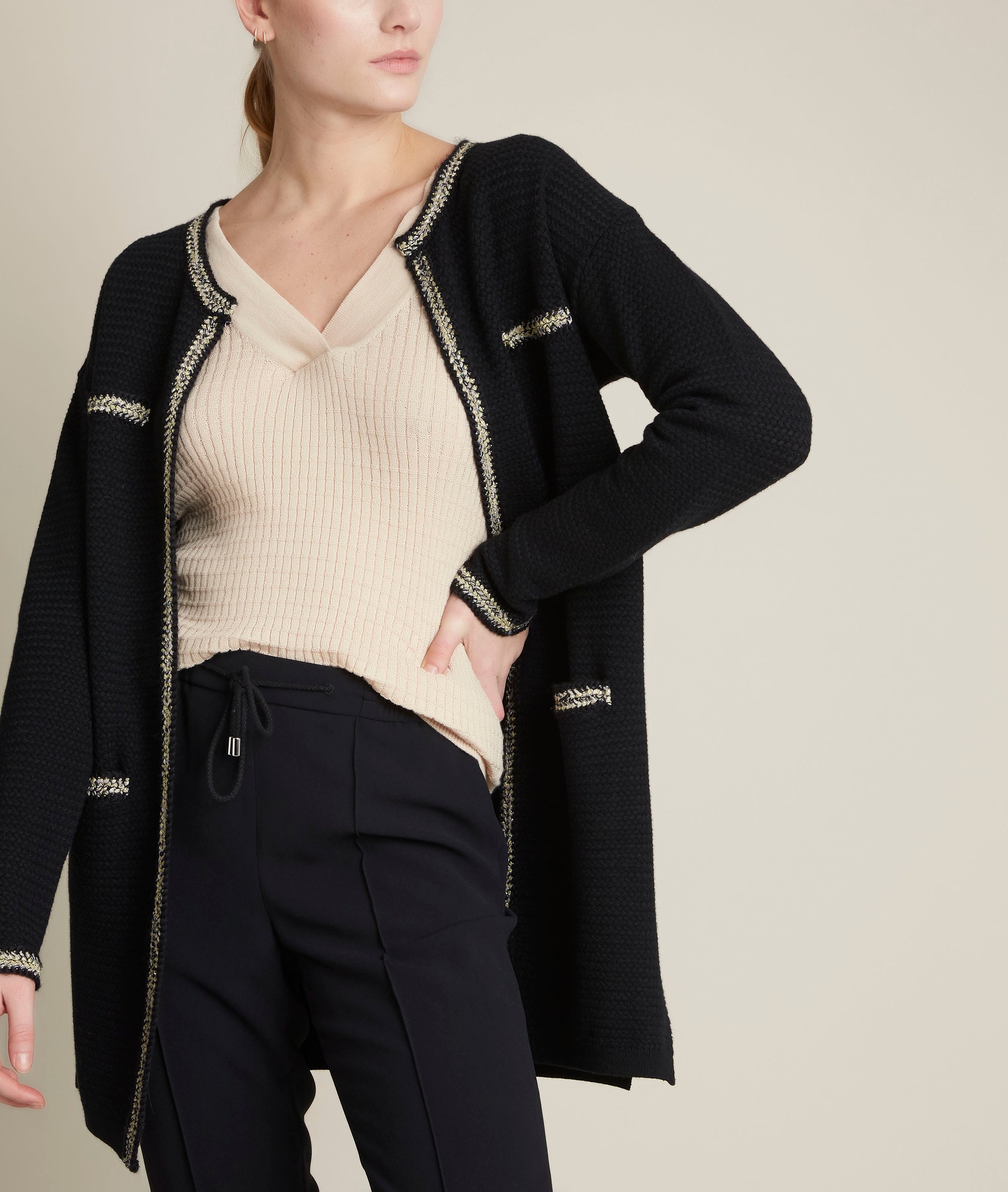 Gilet long Danilet Faume - seconde main