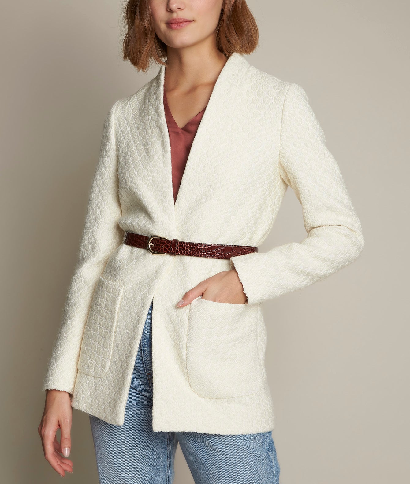 Veste longue Dame Faume - seconde main