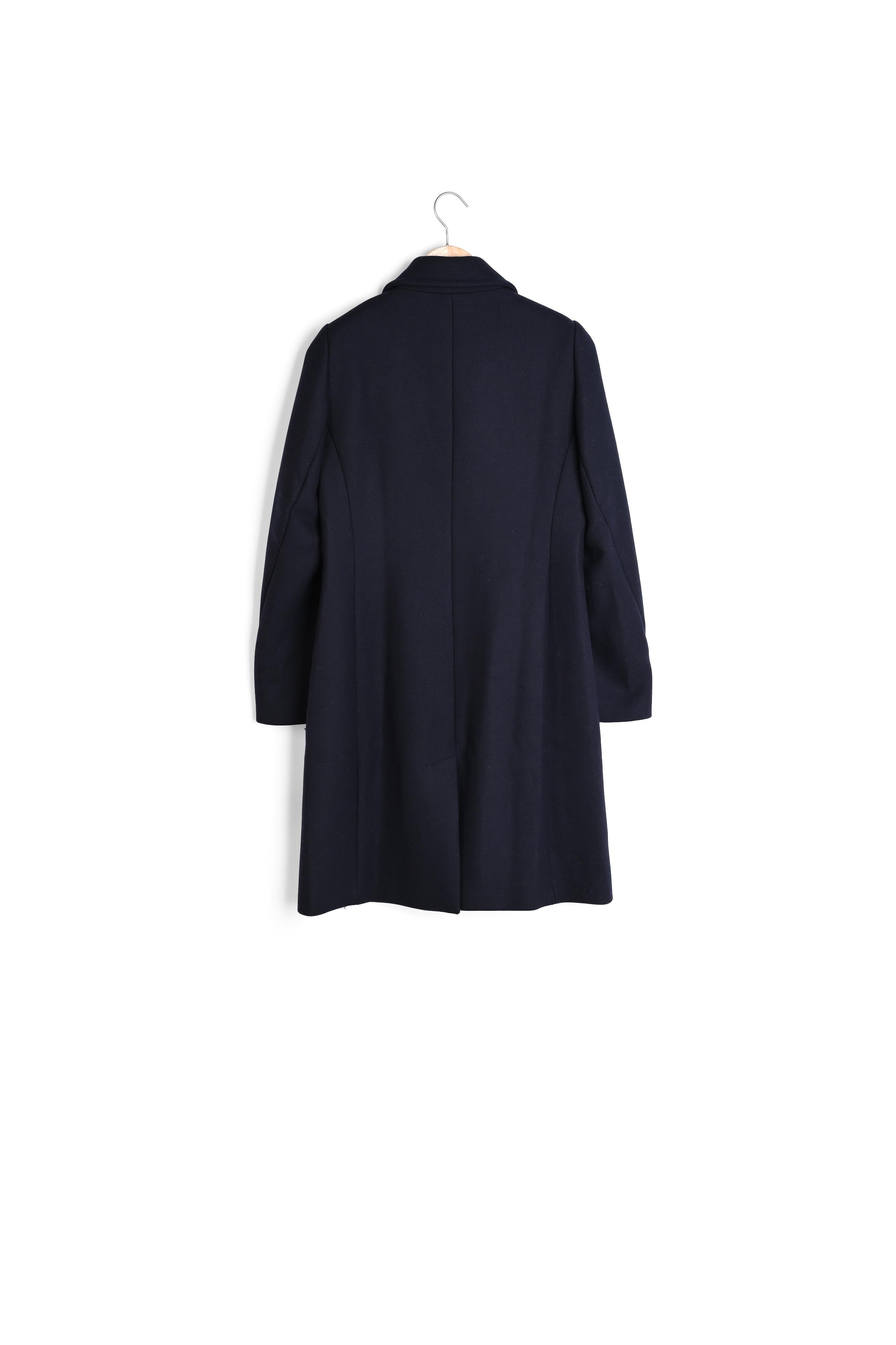 Manteau en laine long Jeff Faume - seconde main