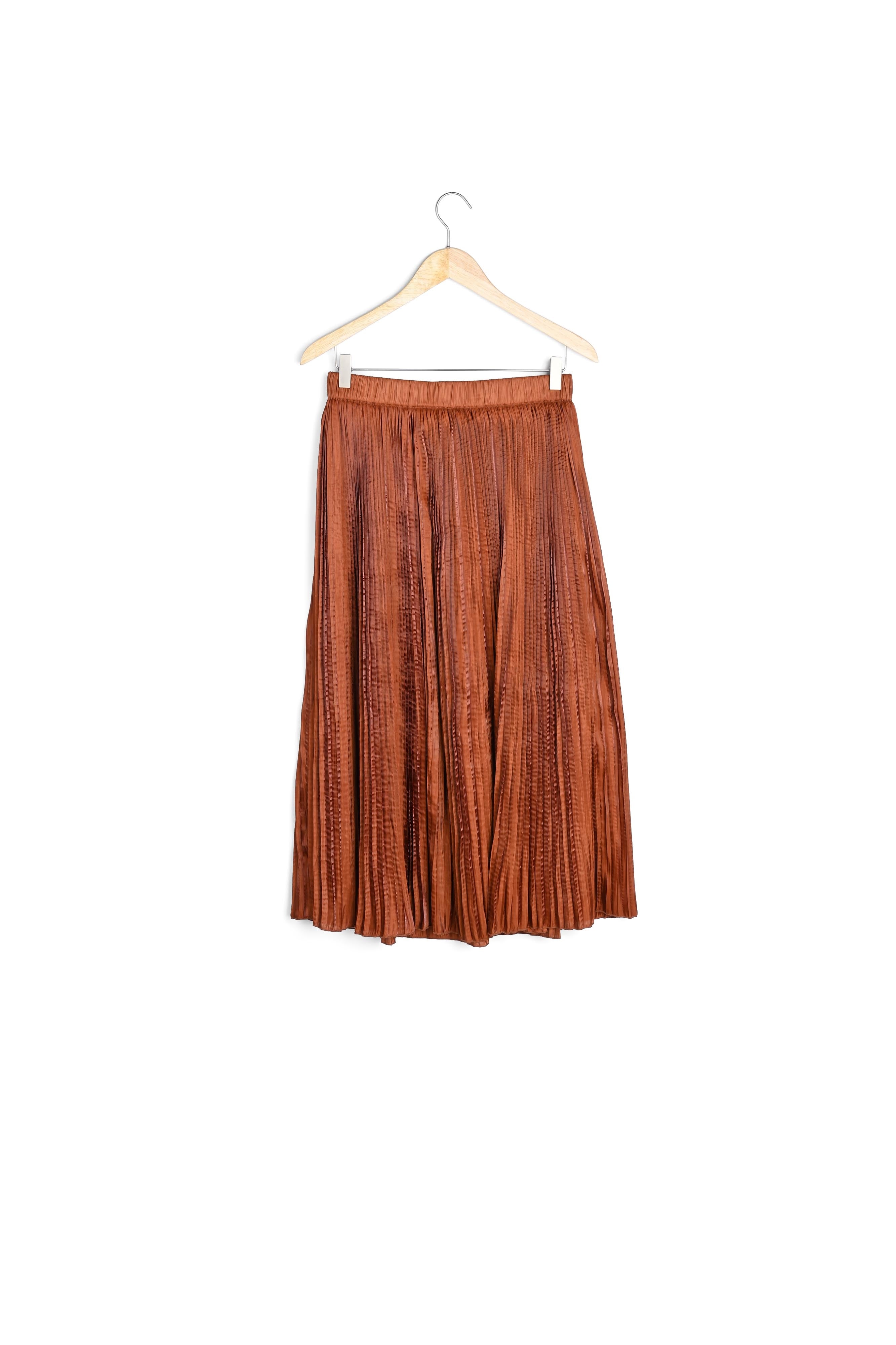 Jupe plissée Greta Faume - seconde main