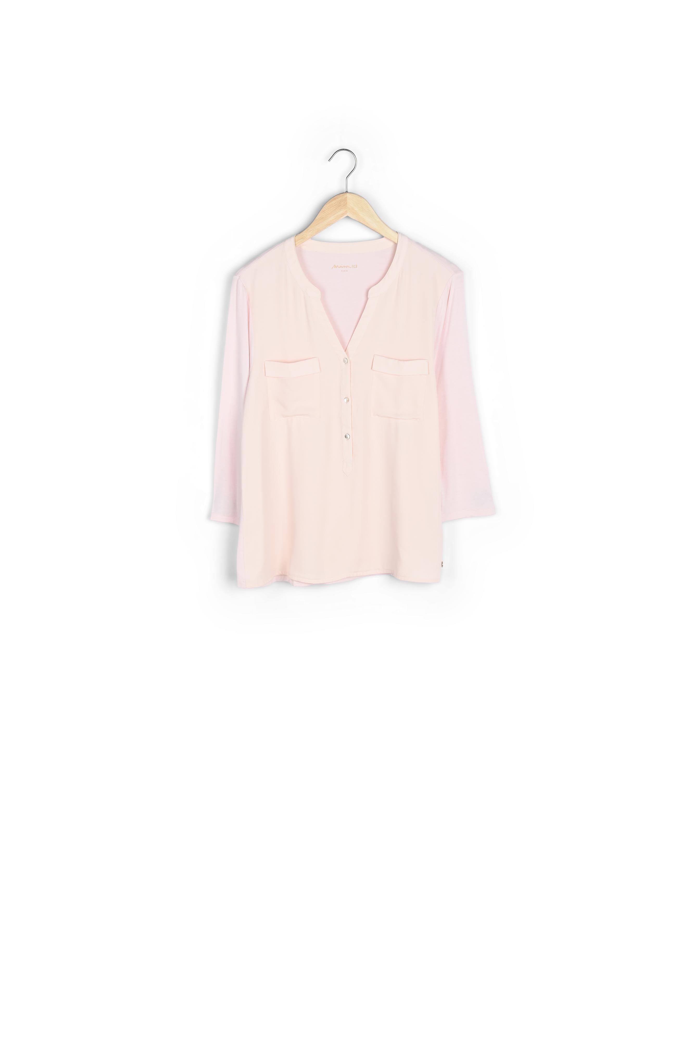 Blouse nude bimatière Genna bis Faume - seconde main