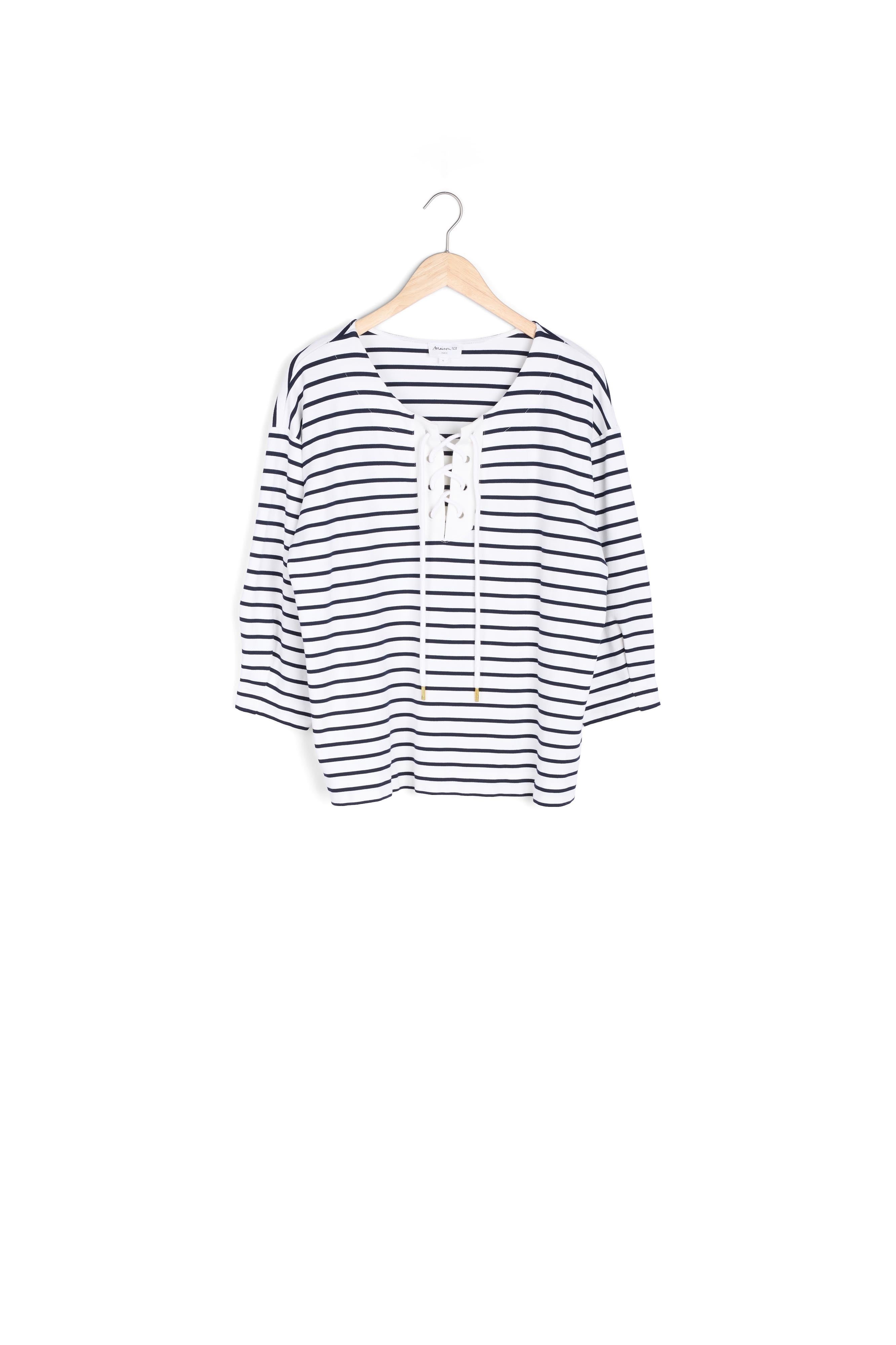 Marinière à lacet blanche Matelot Faume - seconde main