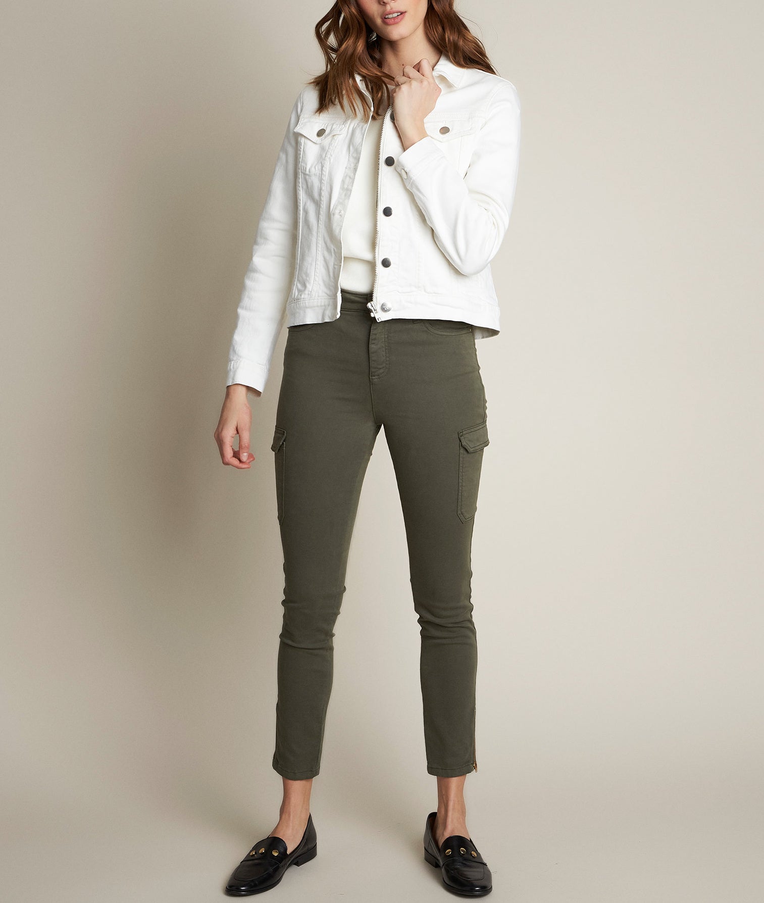 Pantalon kaki battle Ines Faume - seconde main