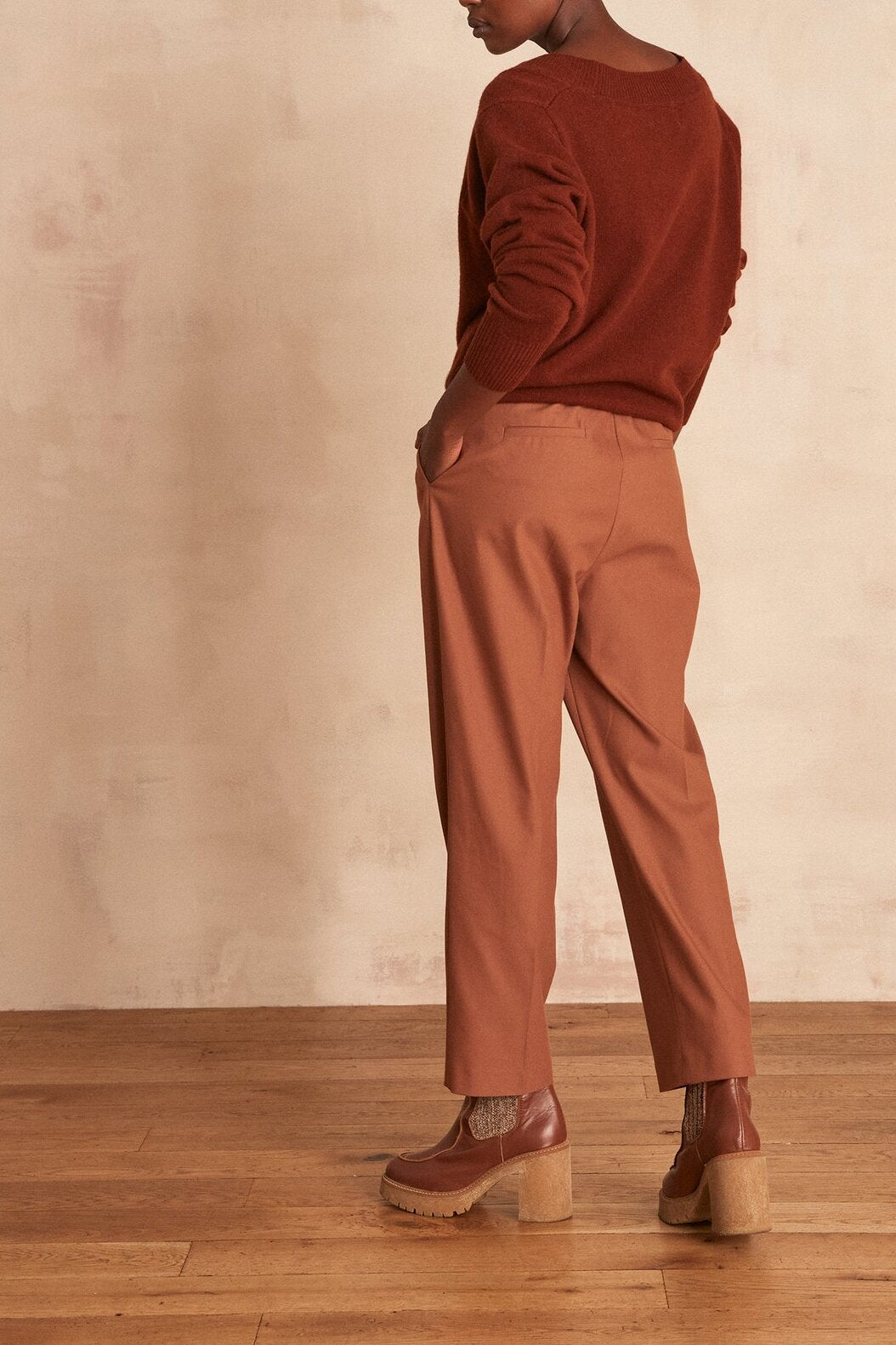 Jean slim noir zippé Opera Faume - seconde main