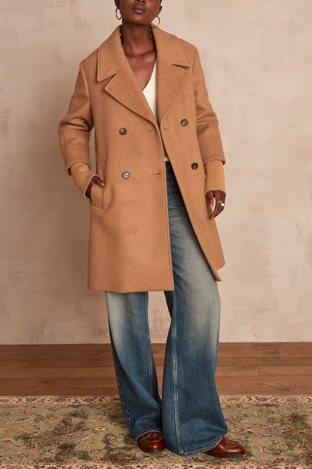 Manteau en laine Firmin Faume - seconde main