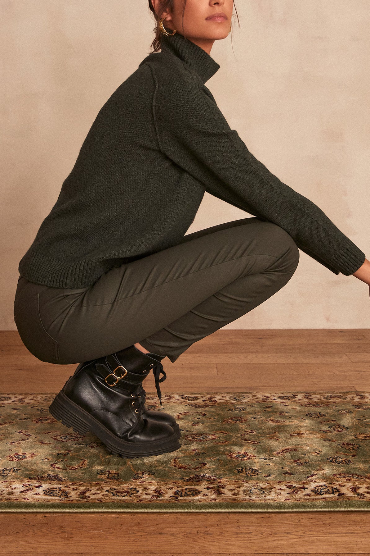 Jean slim enduit Suzy Faume - seconde main