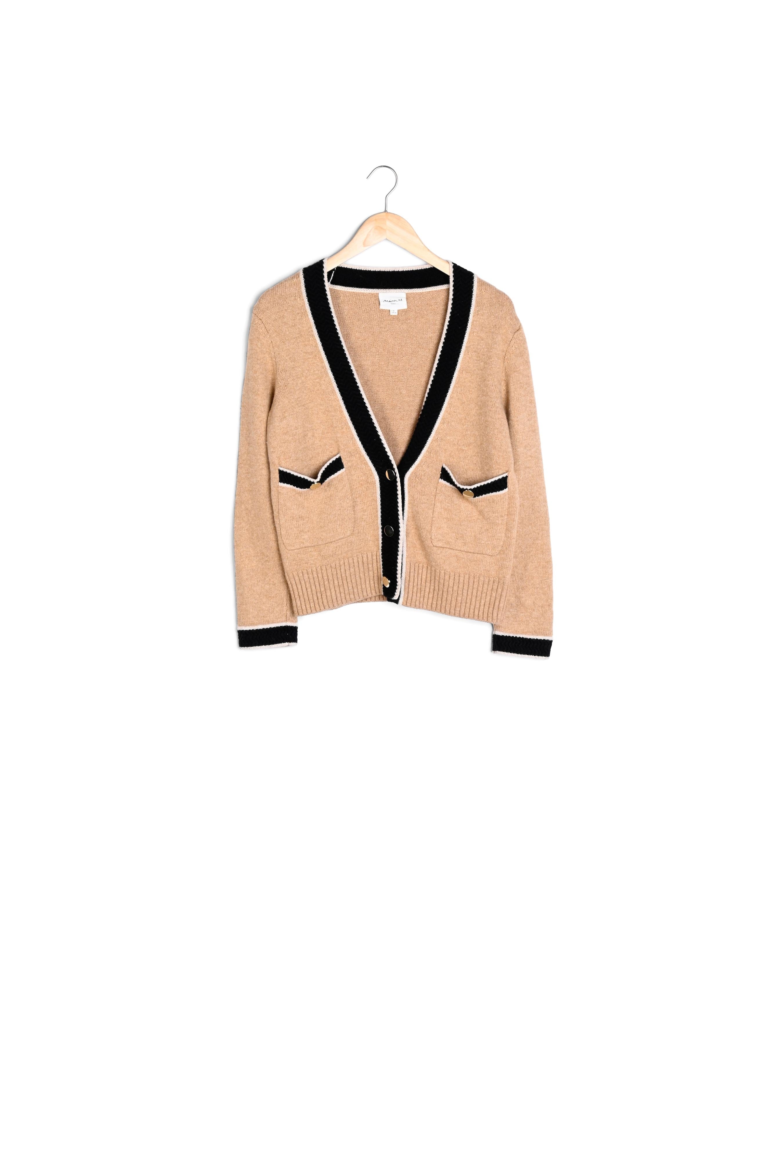 Gilet beige Fontainebleau Faume - seconde main