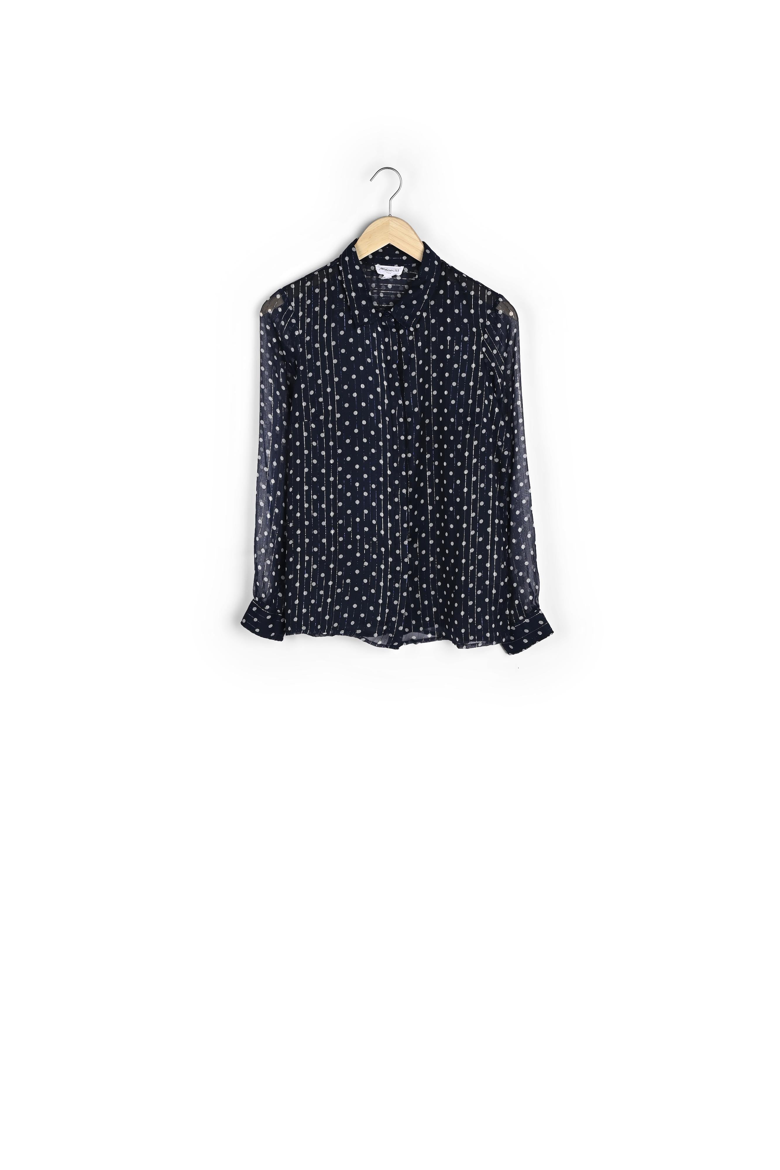 Blouse à pois Evita Faume - seconde main