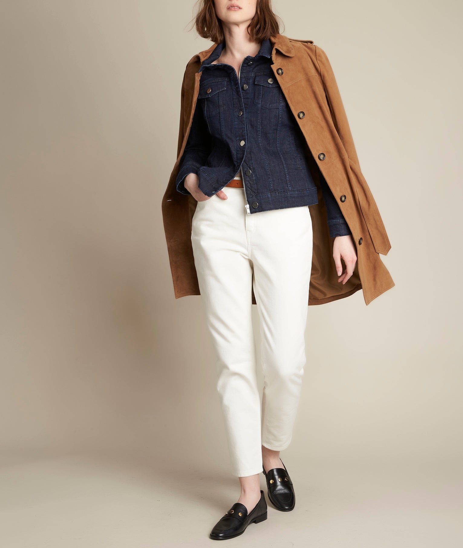 Veste en denim brut Clem Faume - seconde main