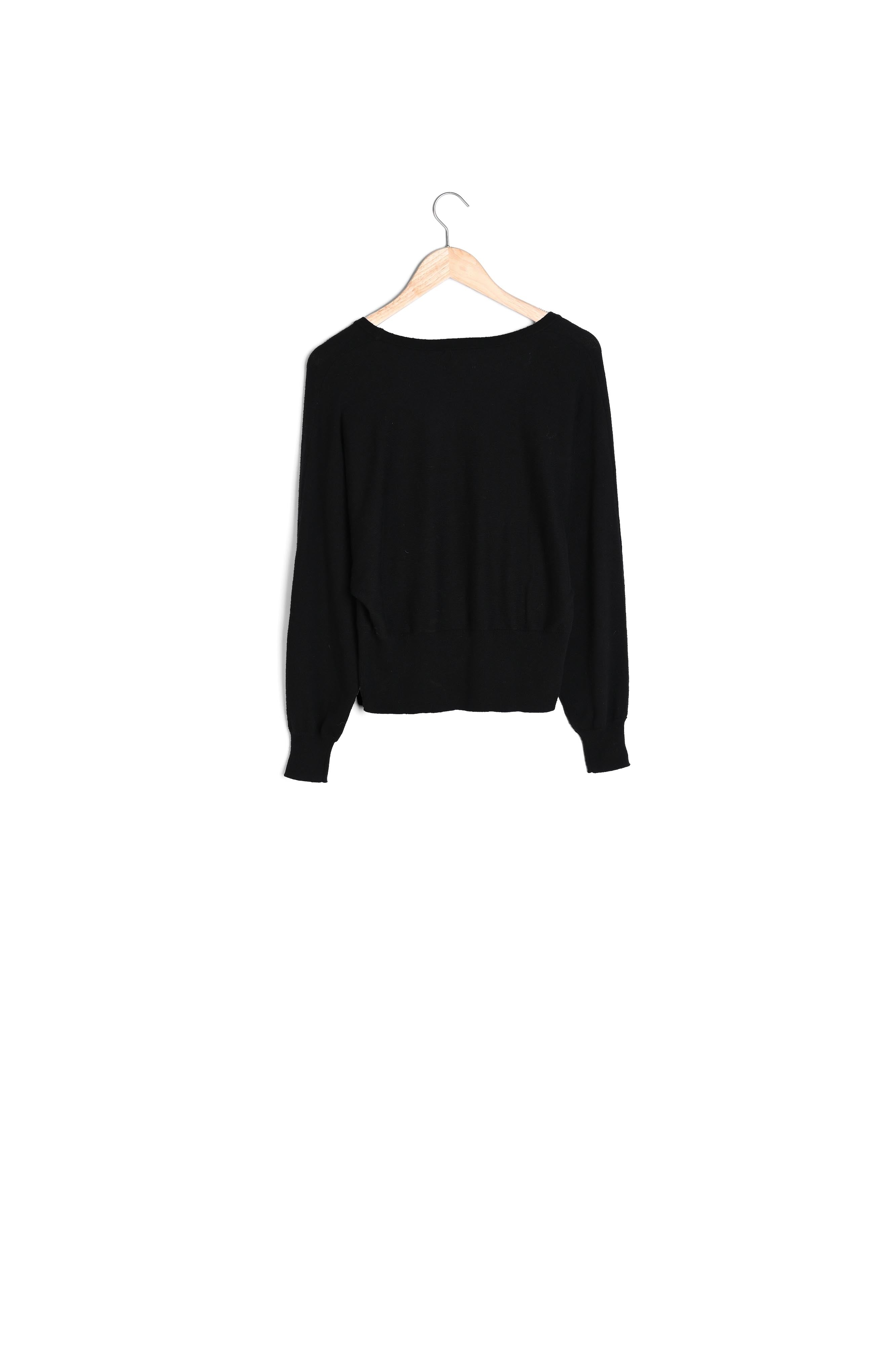 Gilet en polyamide recyclé noir Aldo Faume - seconde main