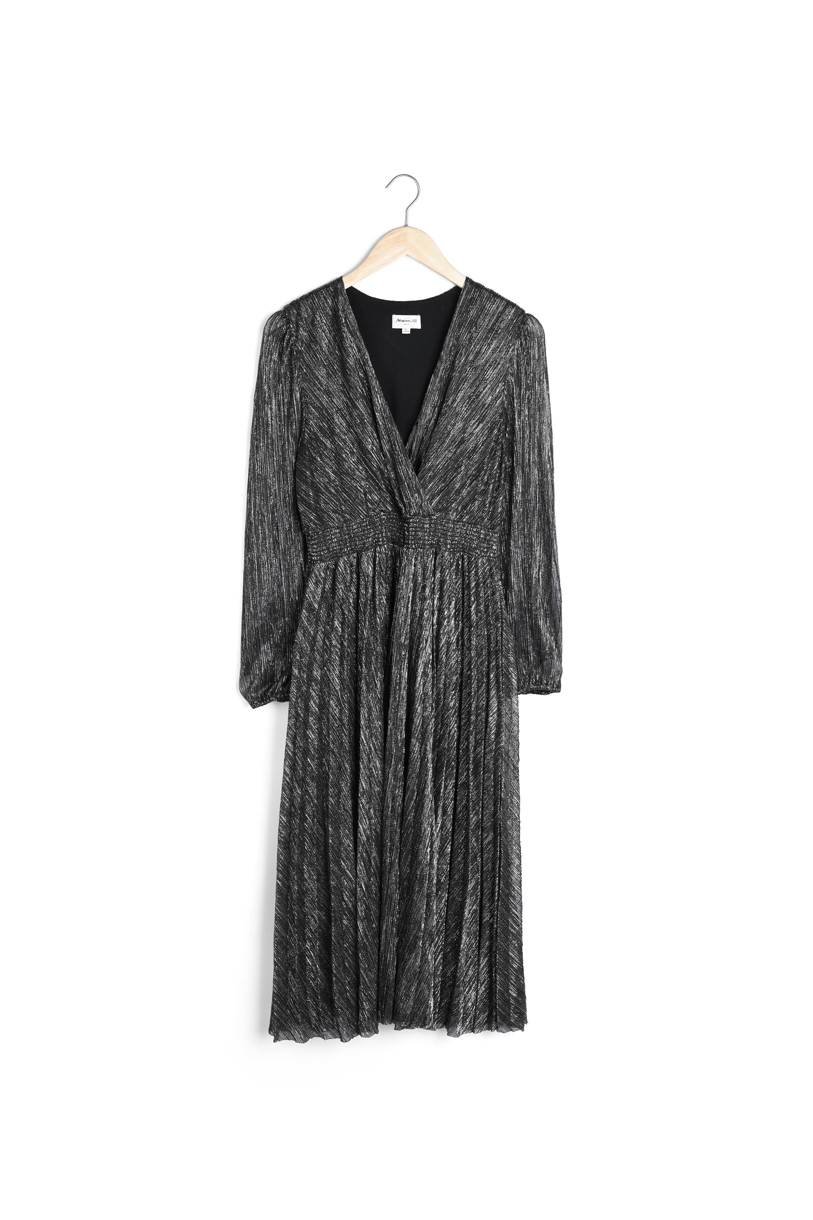 Robe noire irisée Helga Faume - seconde main