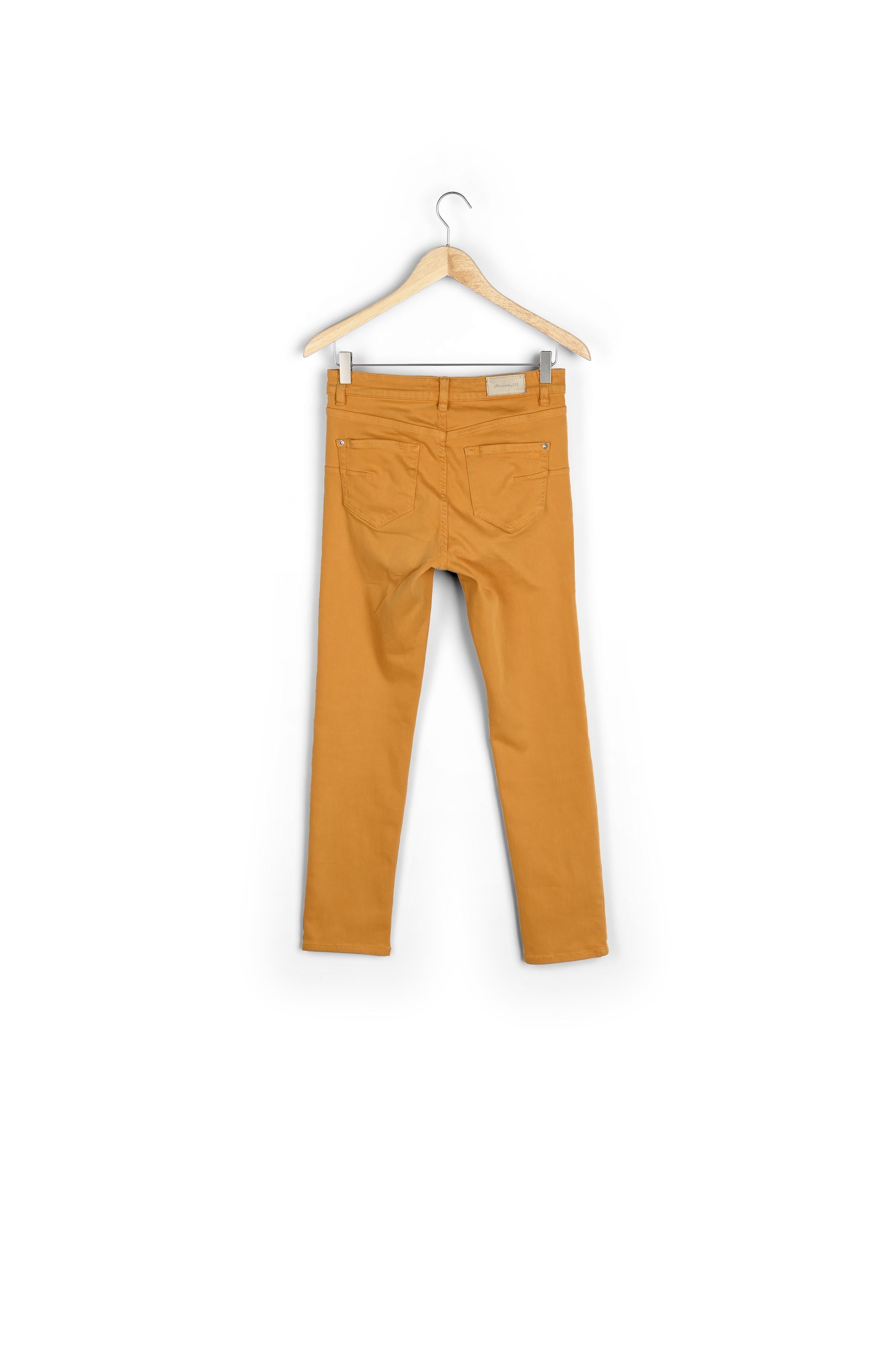 L'iconique : jean slim safran Suzy Faume - seconde main