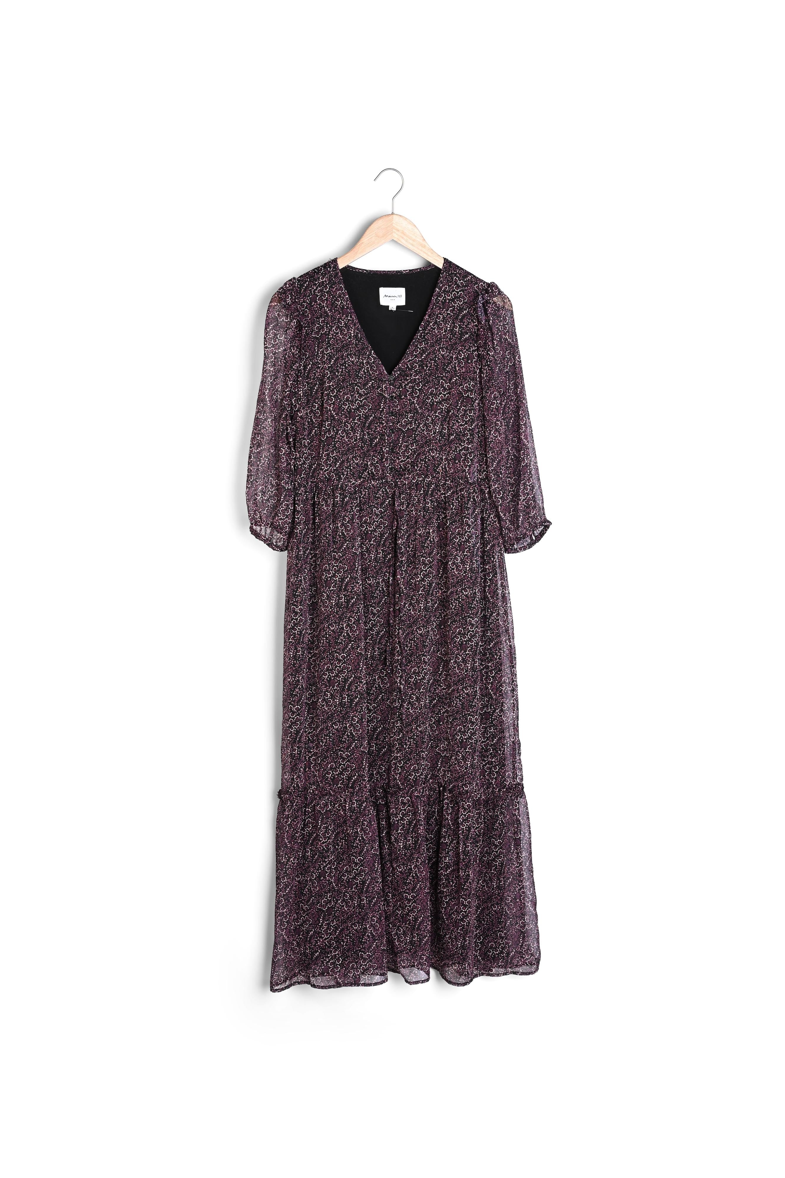 Robe longue imprimée Claire Faume - seconde main