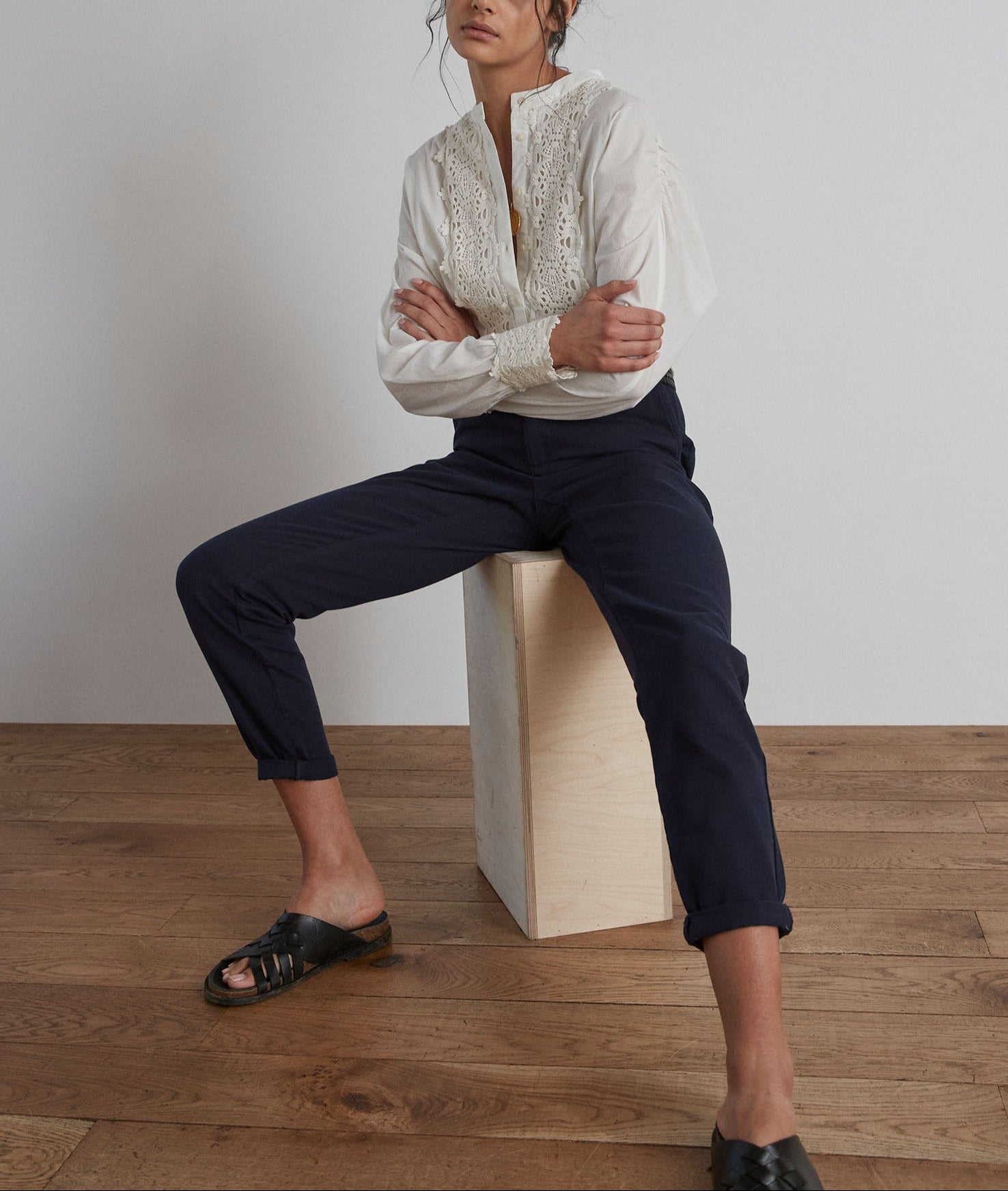 Pantalon de chino SABIL Faume - seconde main