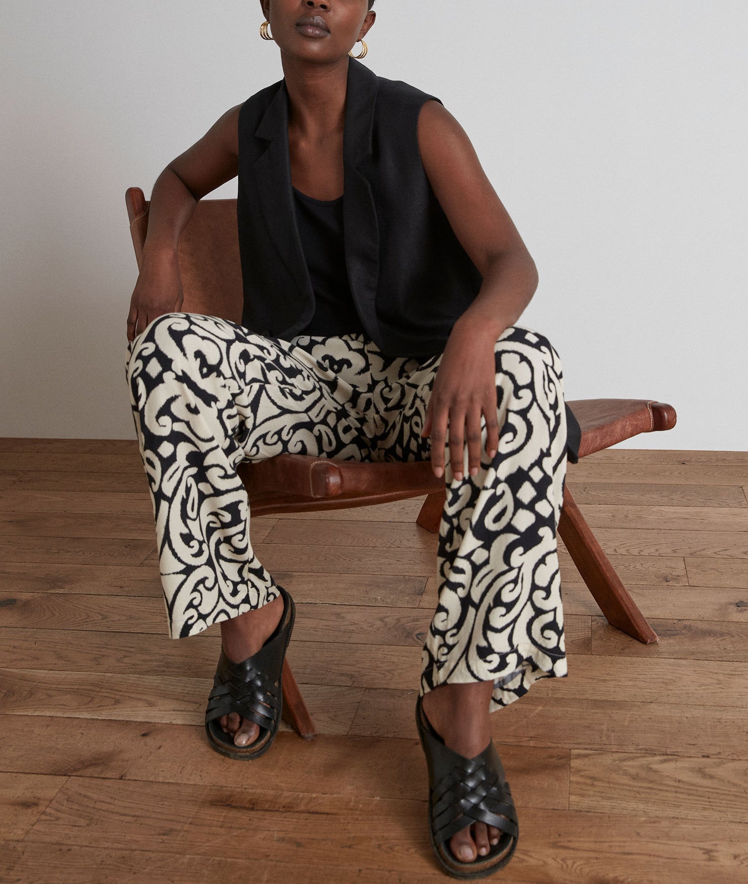 Pantalon large Leana Faume - seconde main