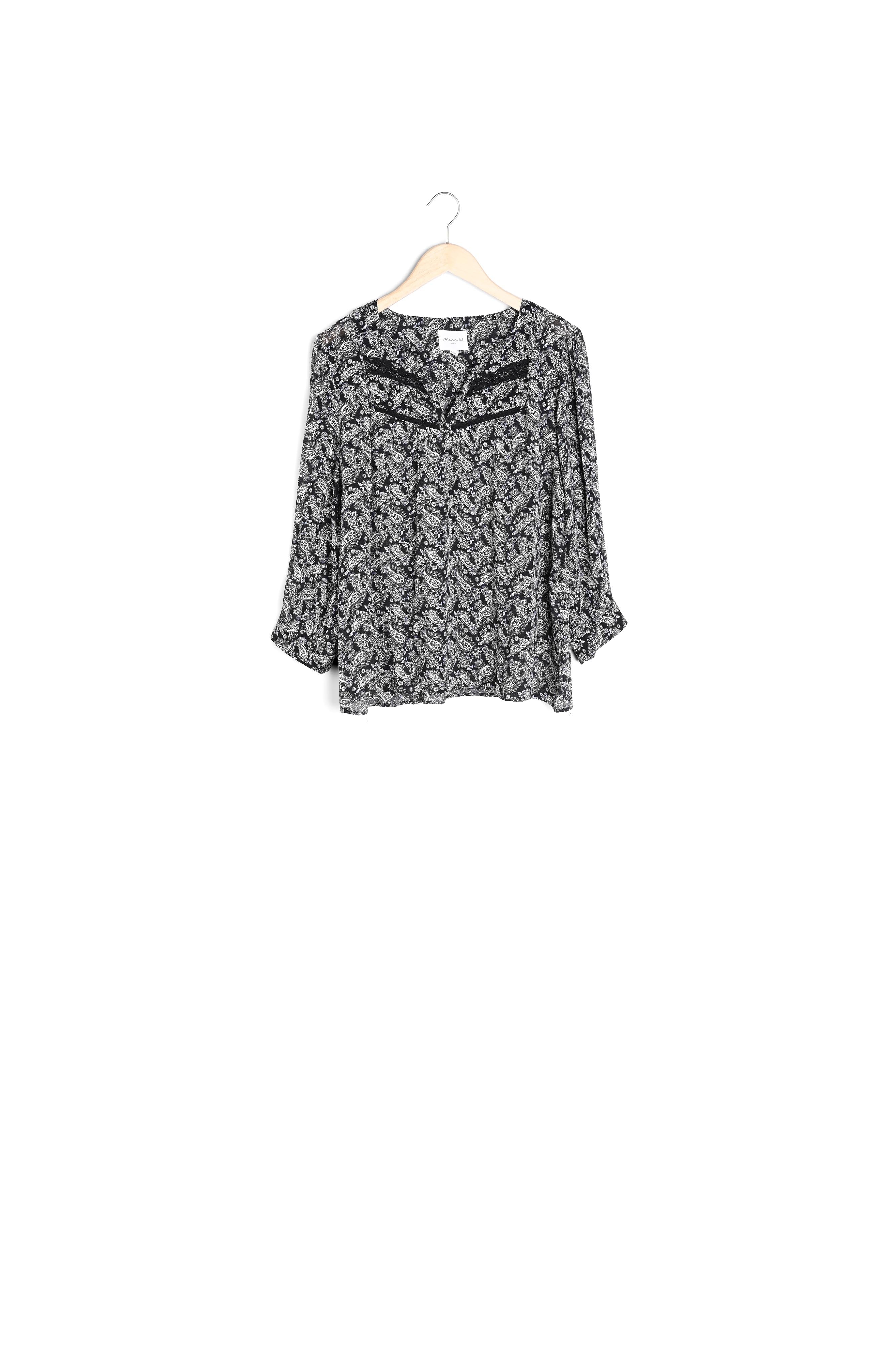 Blouse imprimée Juan Faume - seconde main