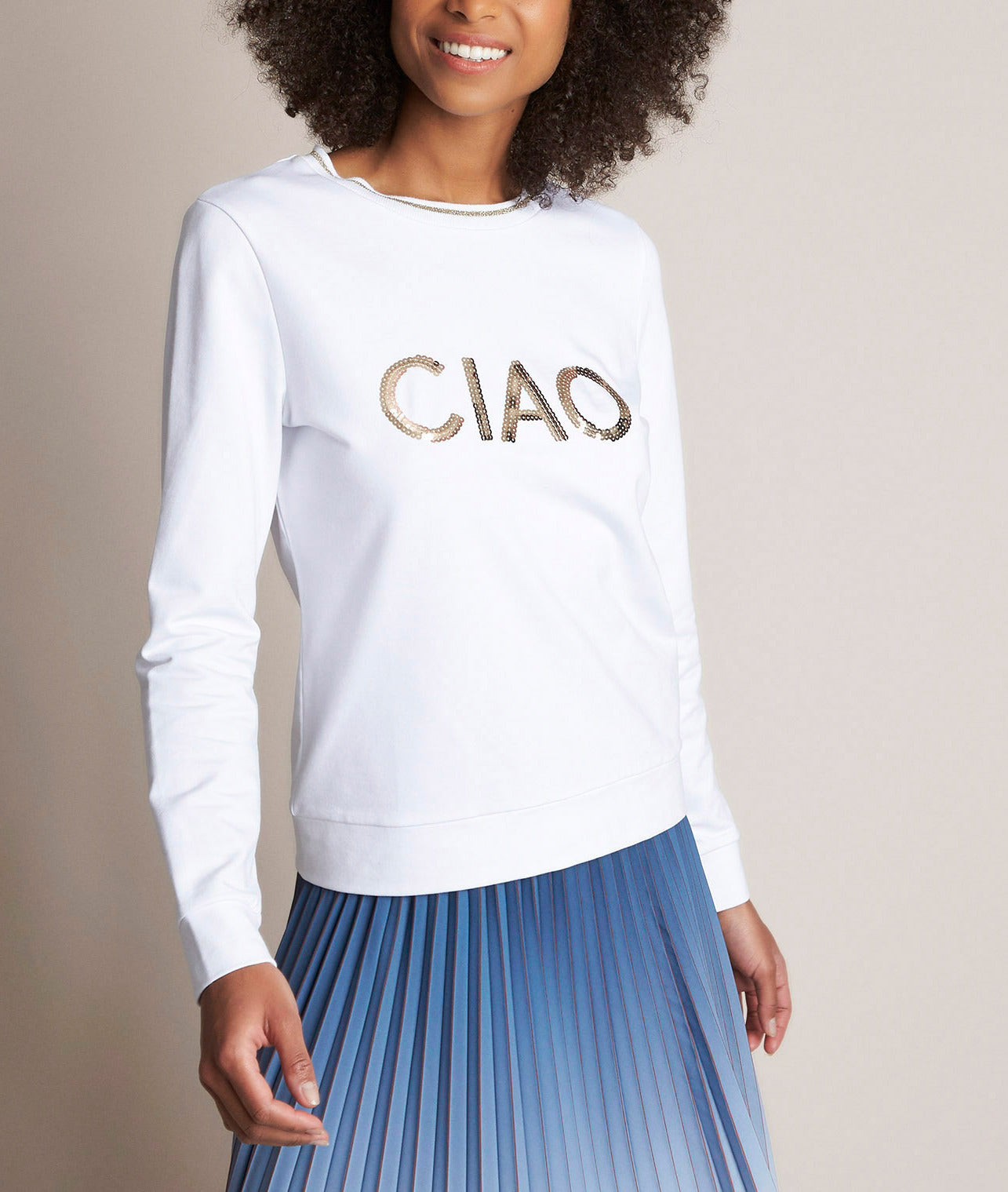 Sweat brodé Relax Faume - seconde main