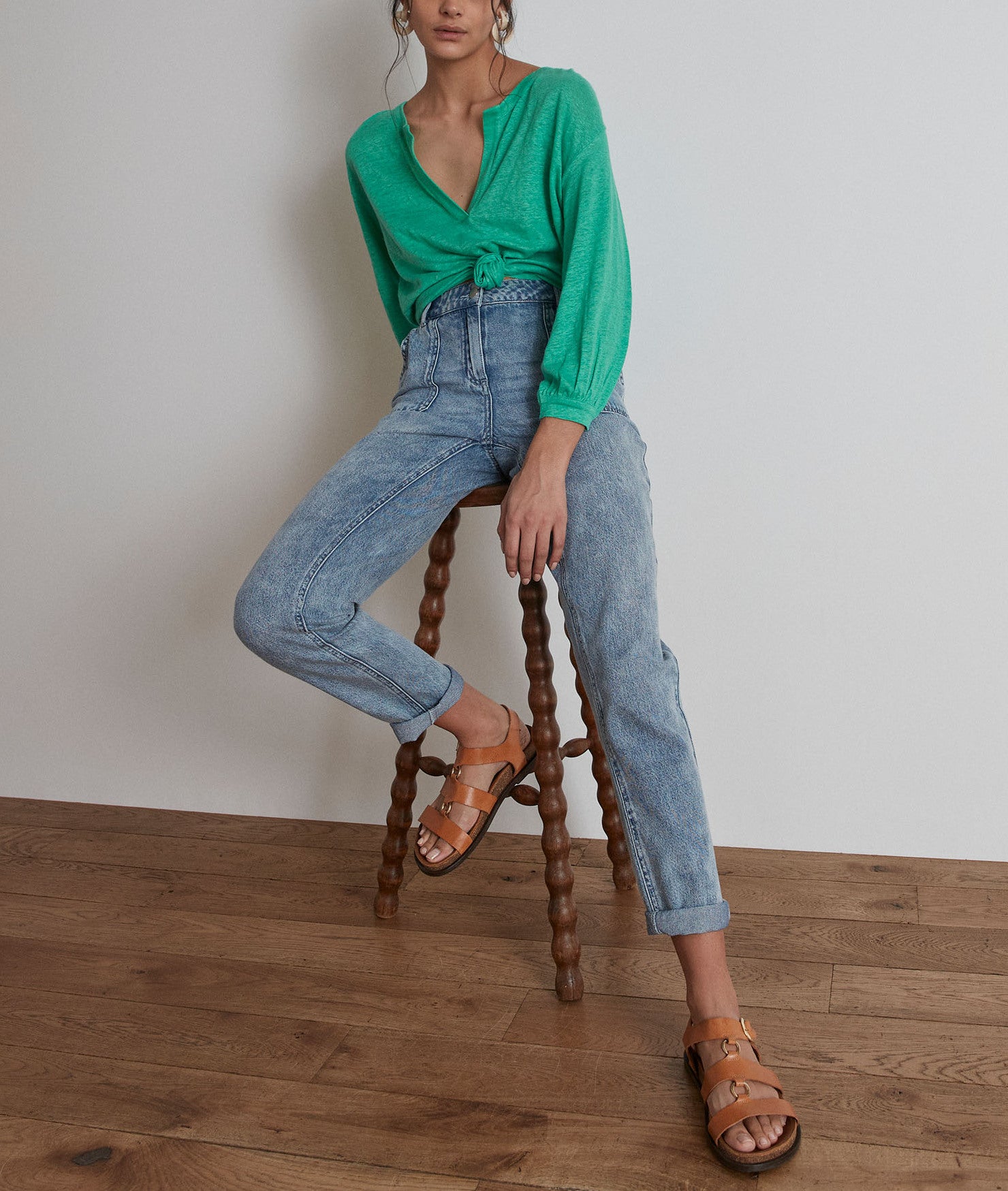 Jean droit Shelby Faume - seconde main