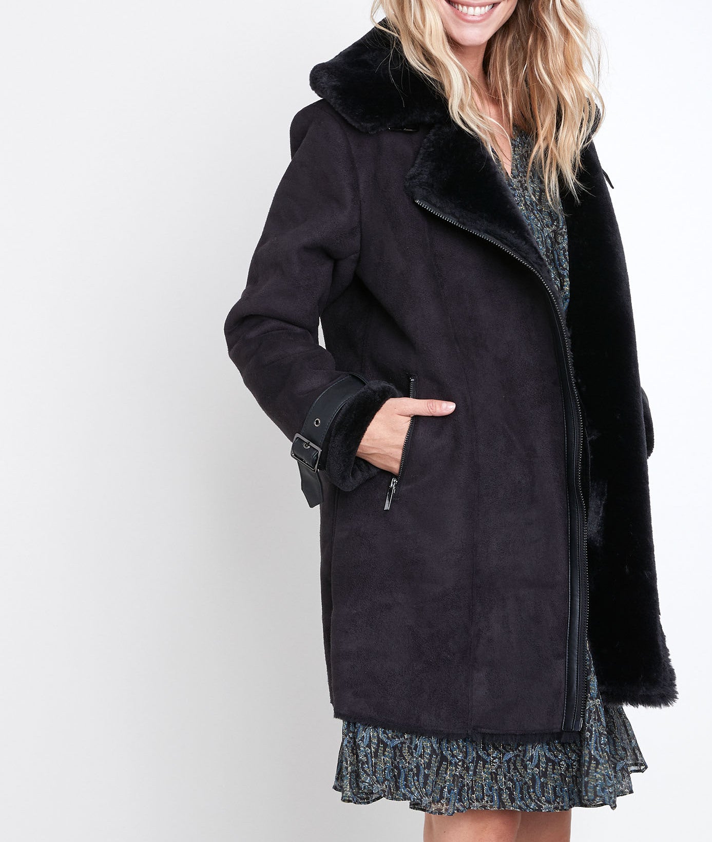 Peau lainée fausse fourrure Ikara Faume - seconde main