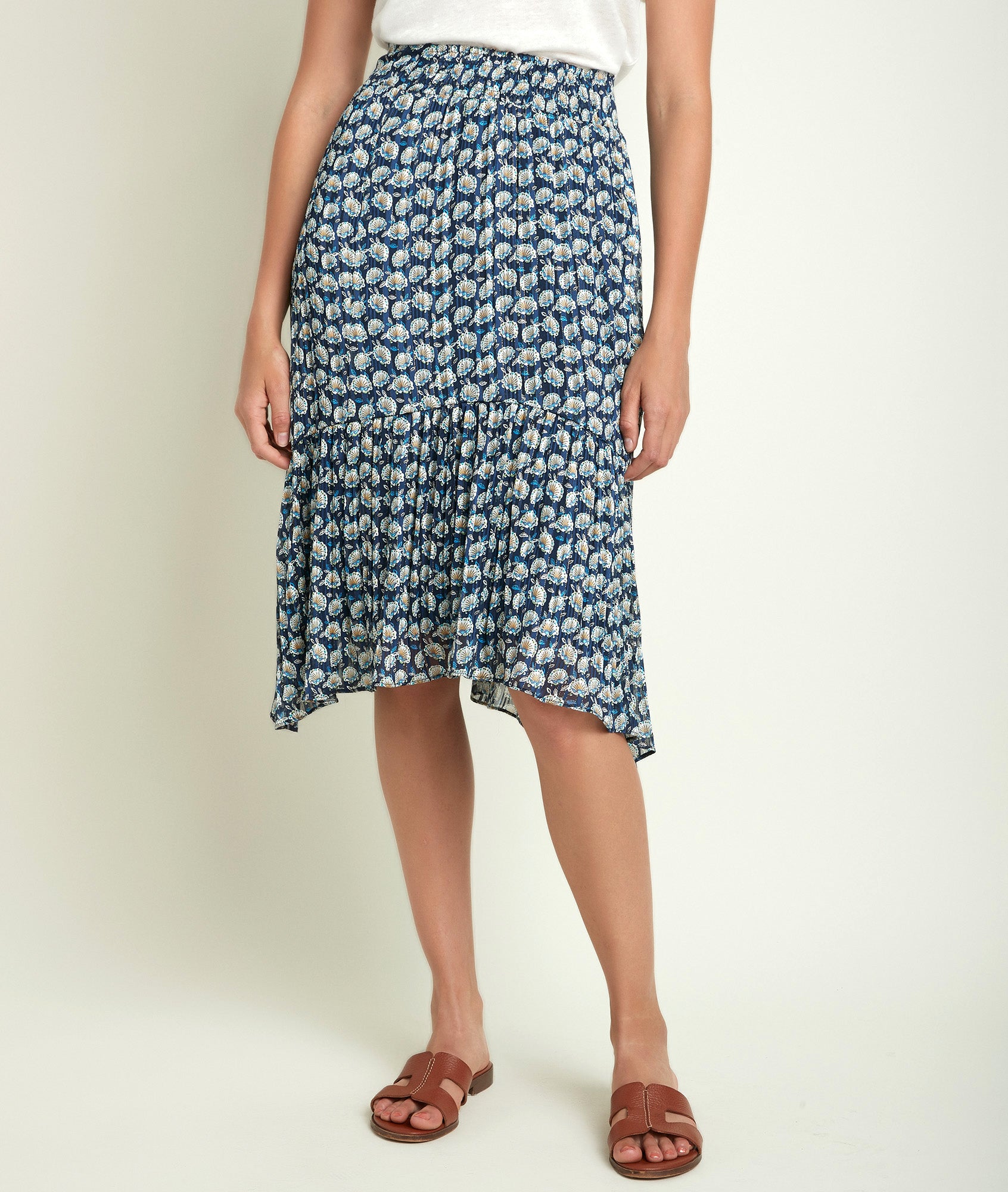 Jupe imprimée Bea Faume - seconde main