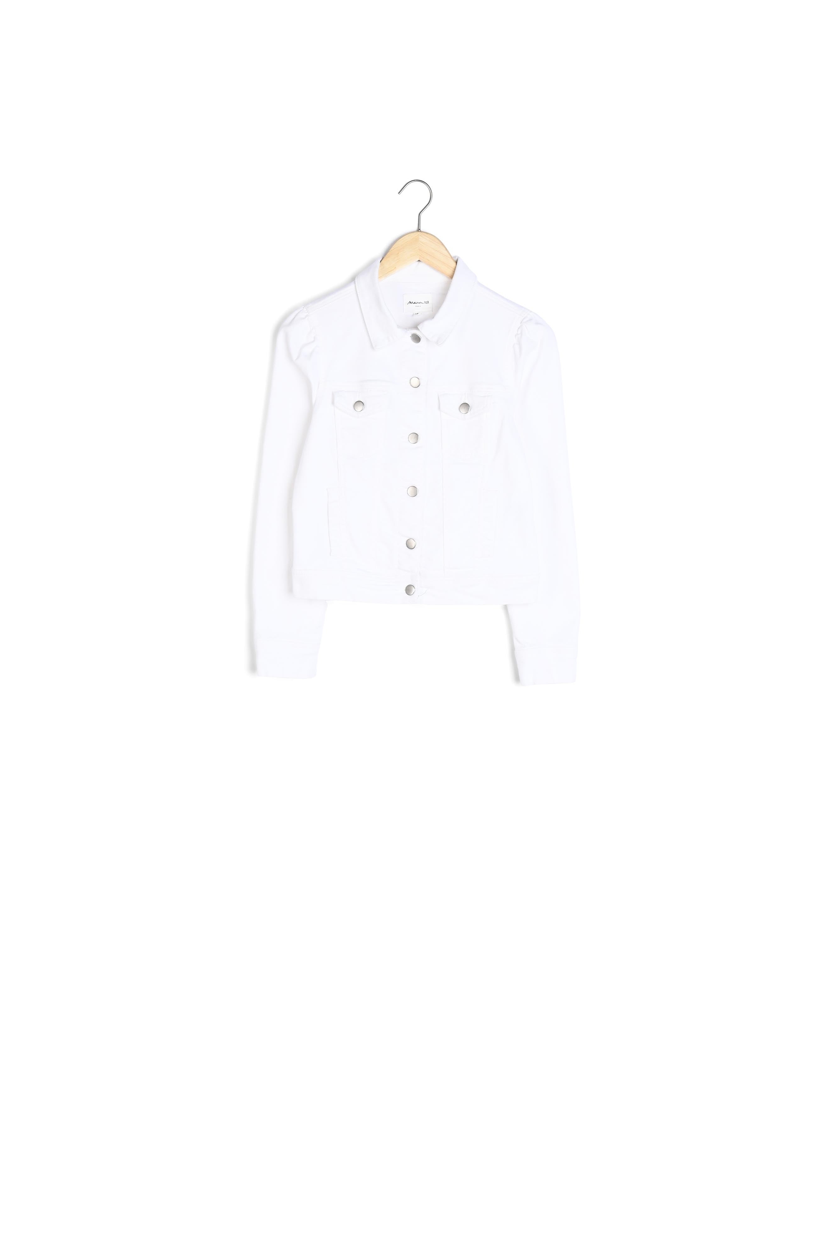 Veste en coton blanche Prisca Faume - seconde main