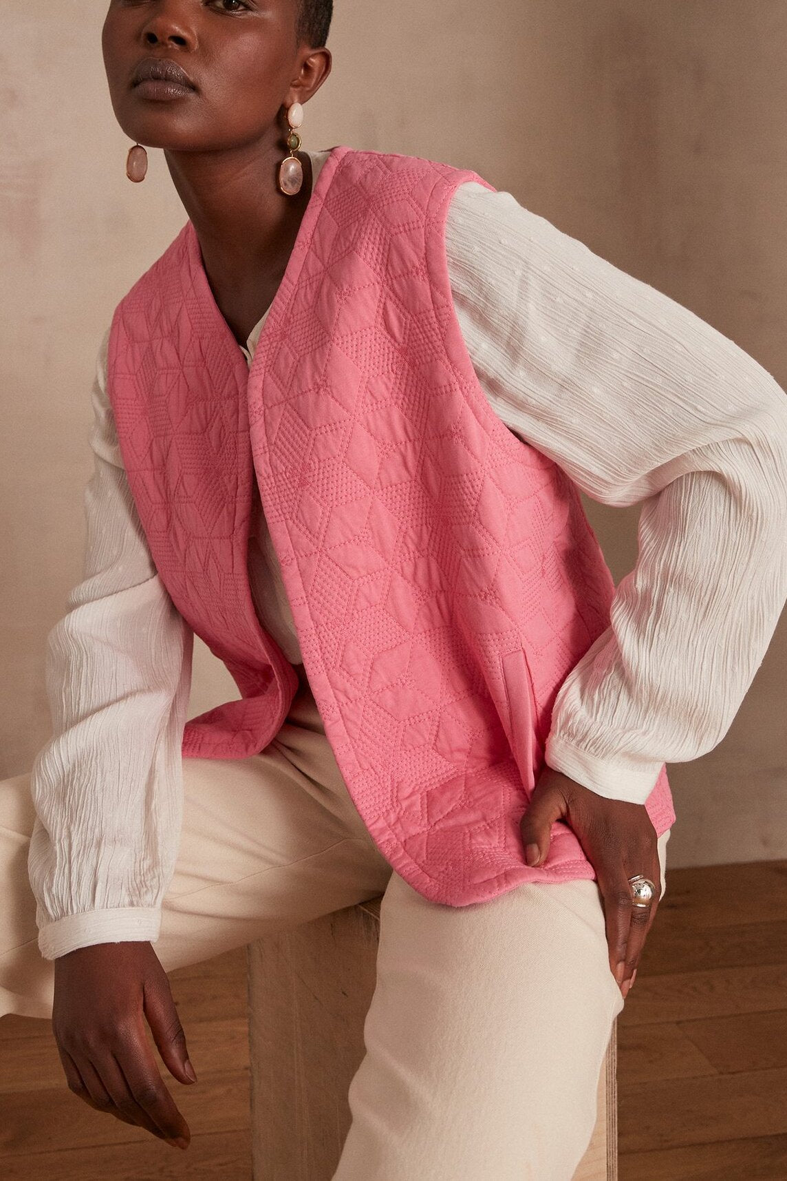 Veste sans manches matelassé BAMBI BIS Faume - seconde main