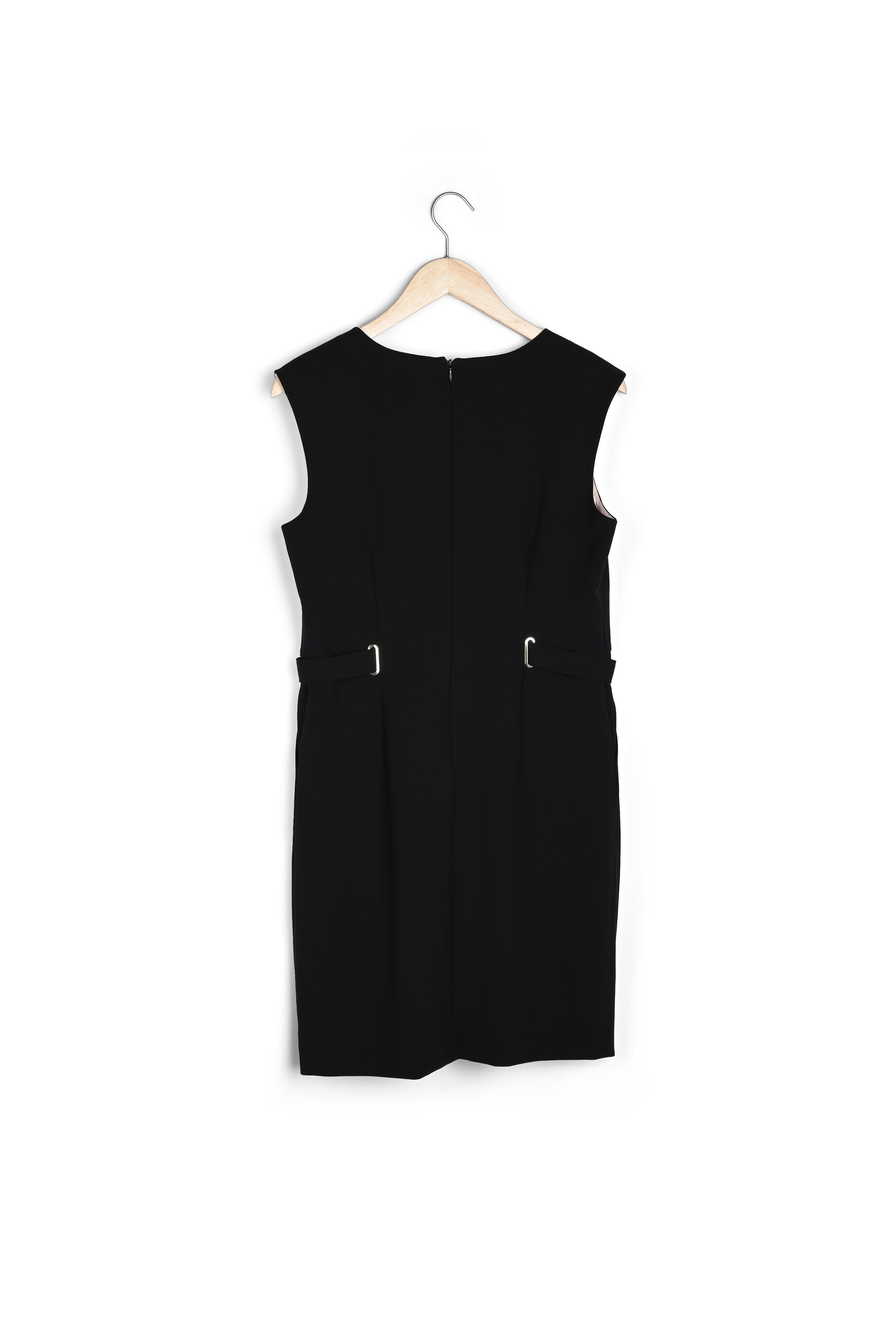 Robe en microfibre noire Idem Faume - seconde main