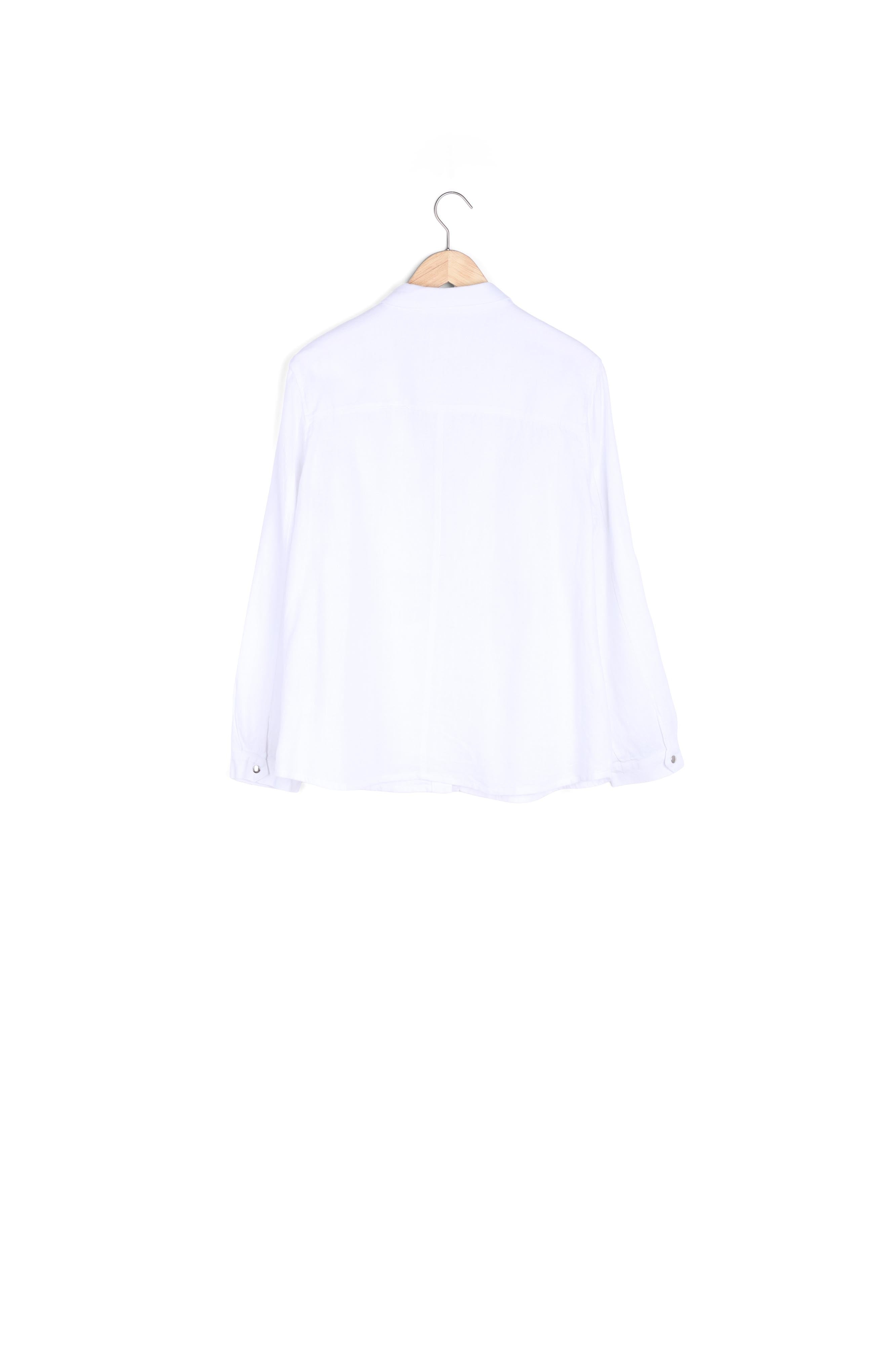 Chemise en lin blanche Fanilo Faume - seconde main