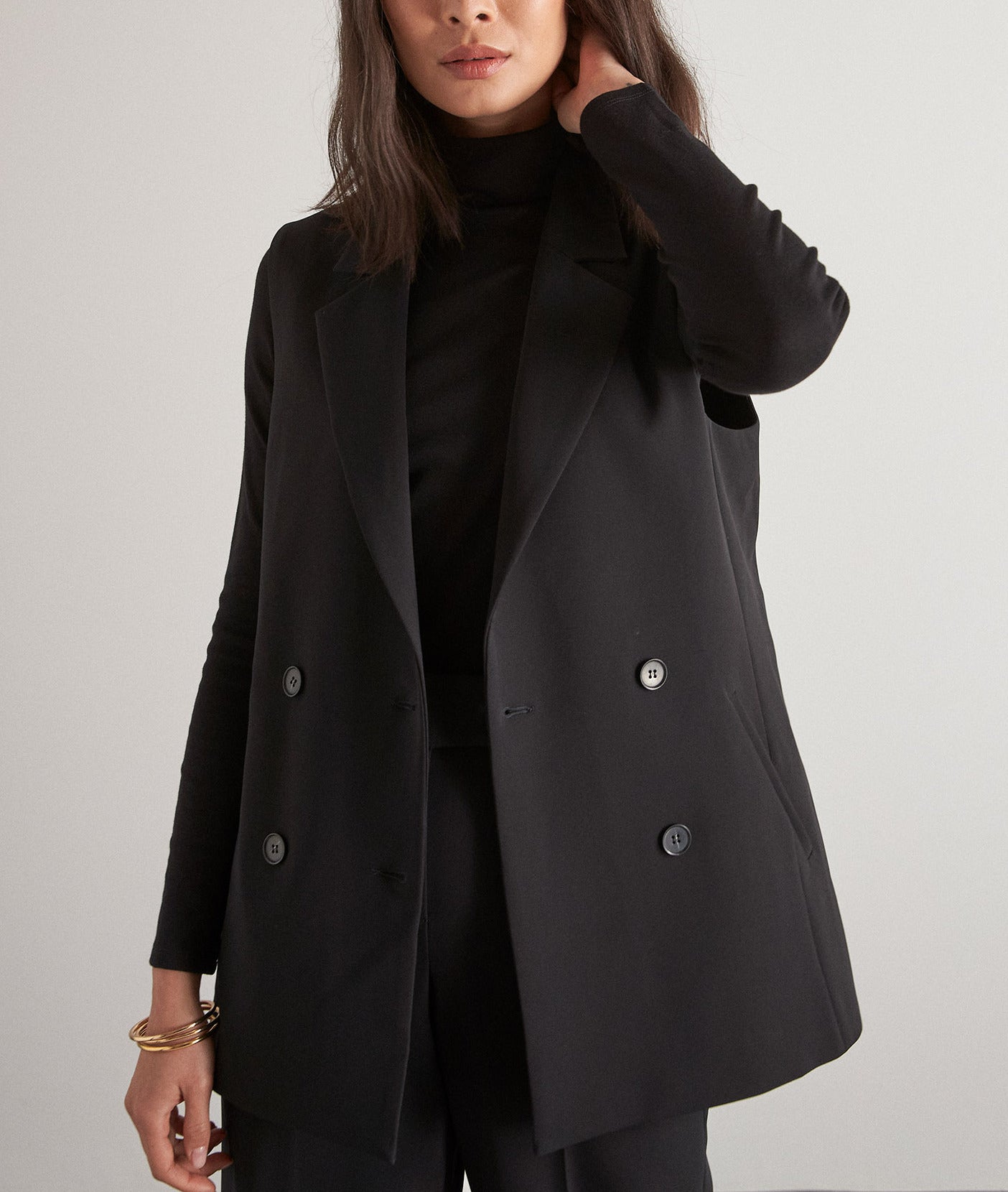 Veste de tailleur sans manches Dava Faume - seconde main