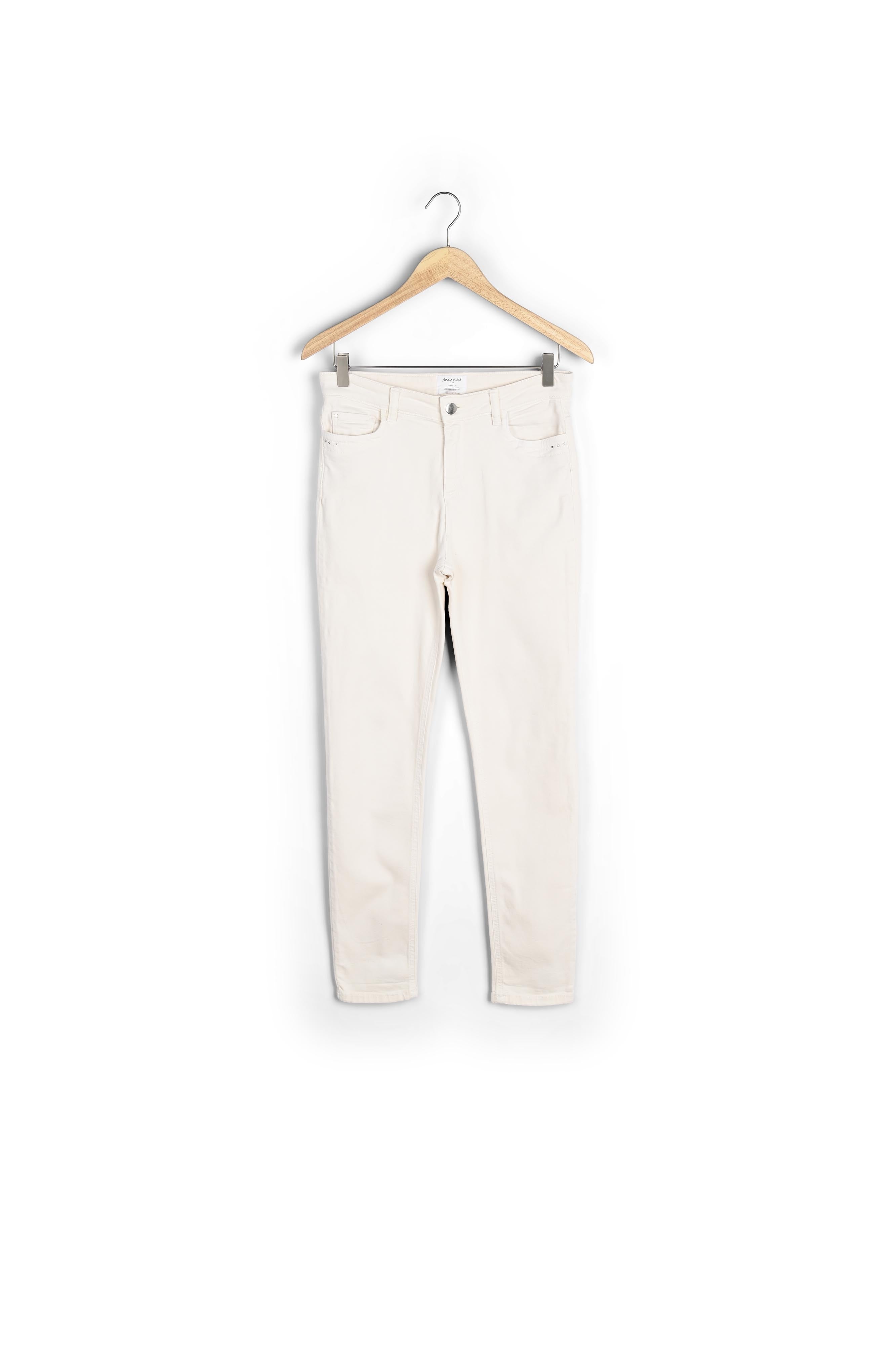 L'iconique slim Suzy en coton bio ivoire Faume - seconde main