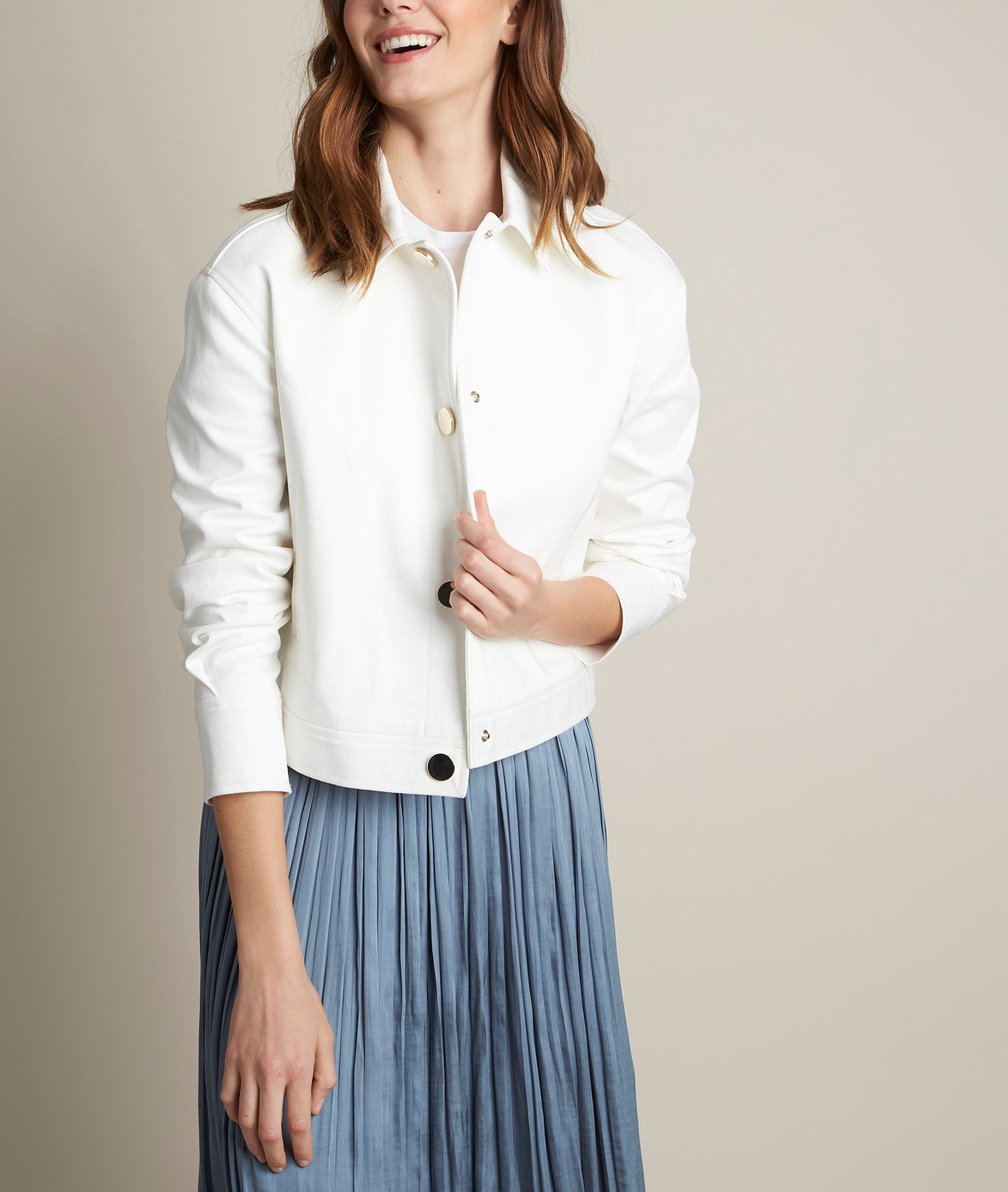 Veste à pressions en coton Lola Faume - seconde main