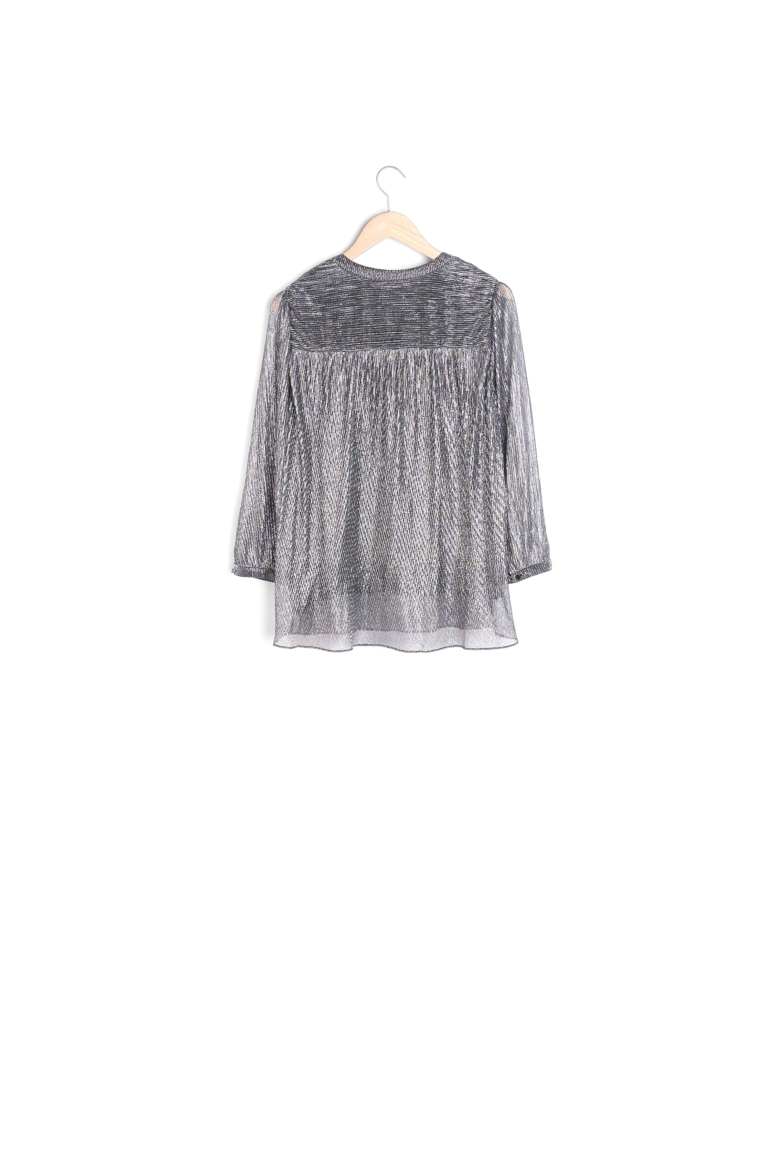 Blouse en lurex Elsa Faume - seconde main