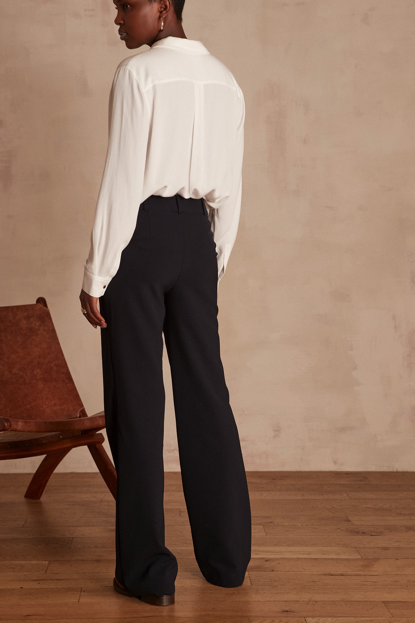 Pantalon à pont Hubert Faume - seconde main