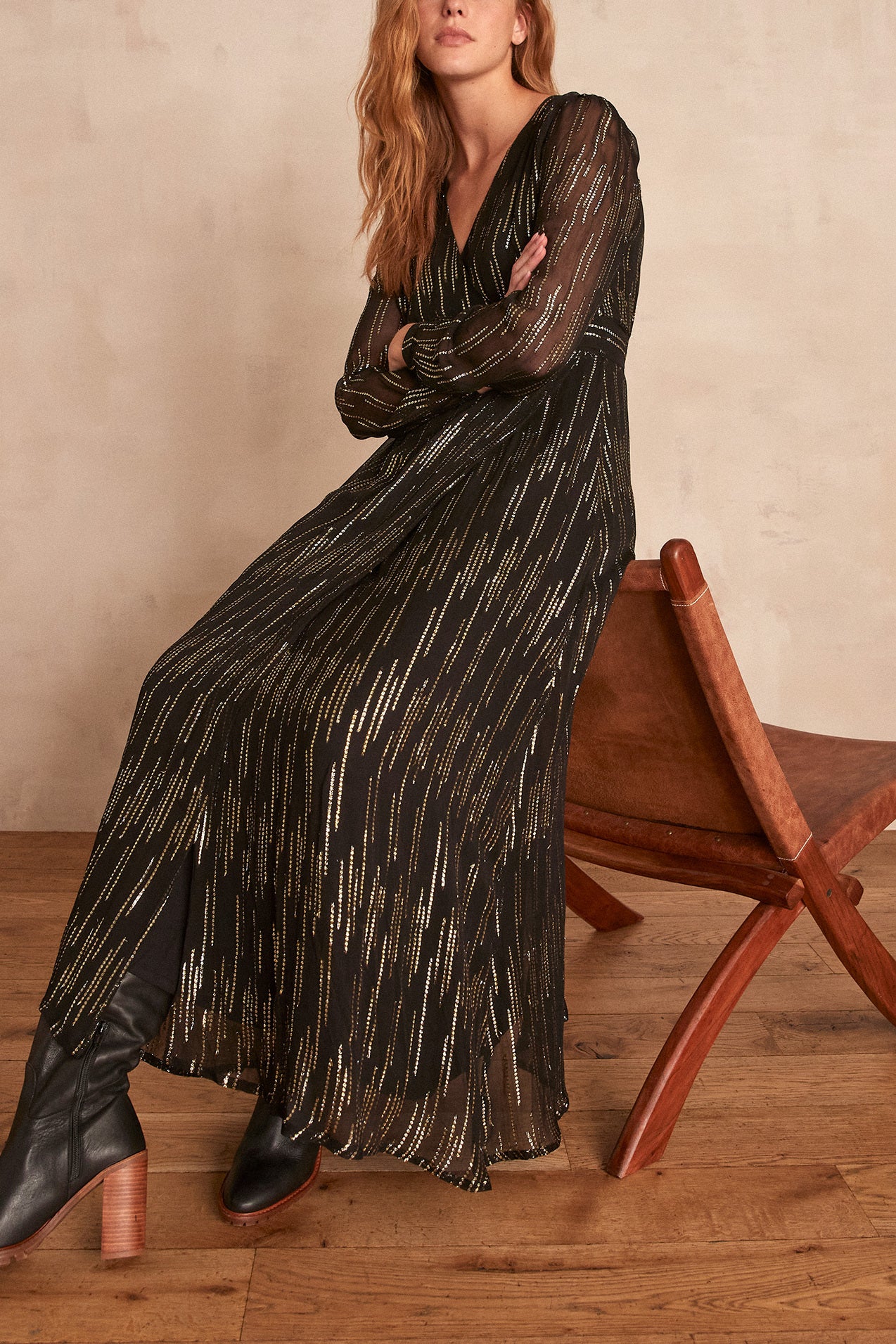 Robe longue CLEMENCE Faume - seconde main