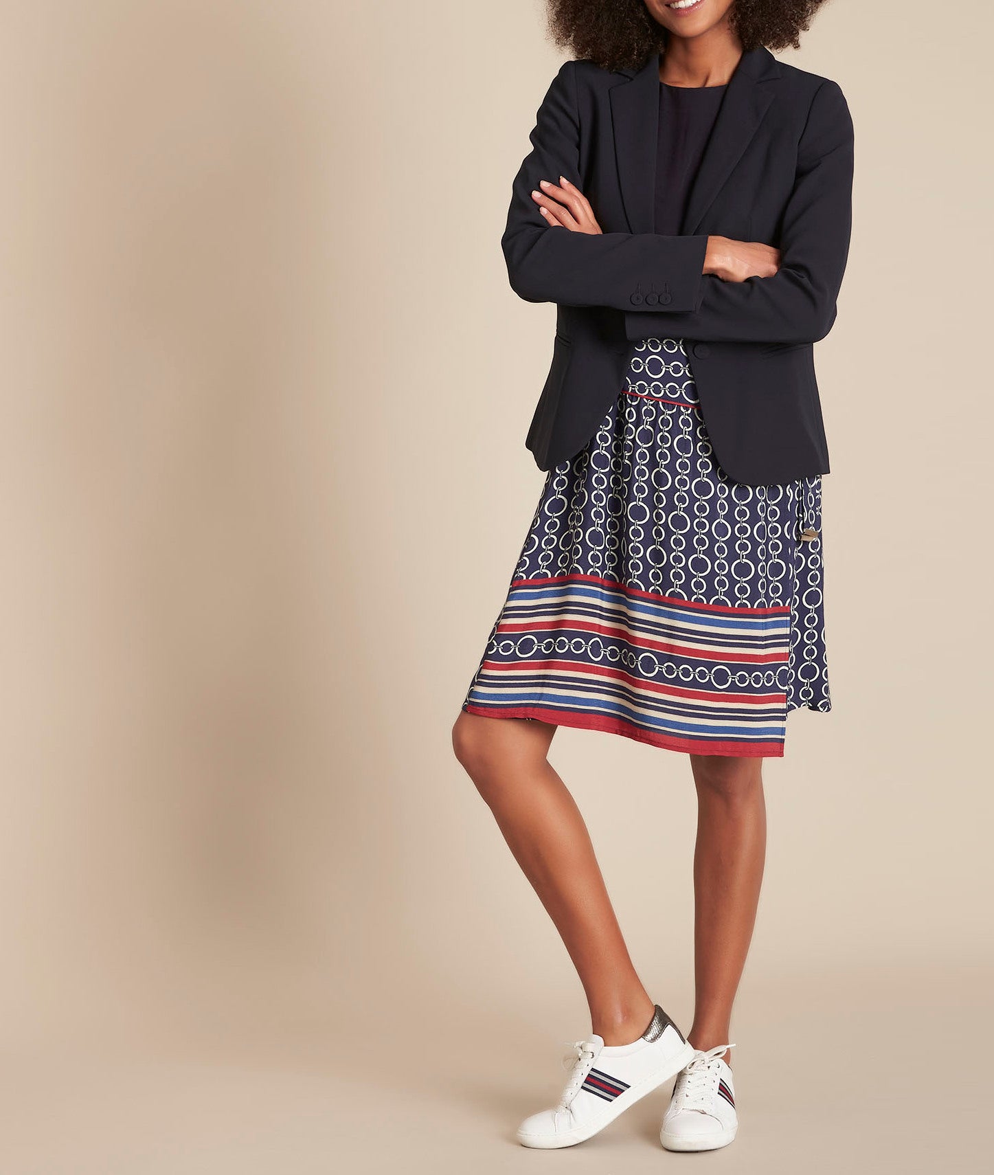 Jupe imprimé chaine Karl Faume - seconde main