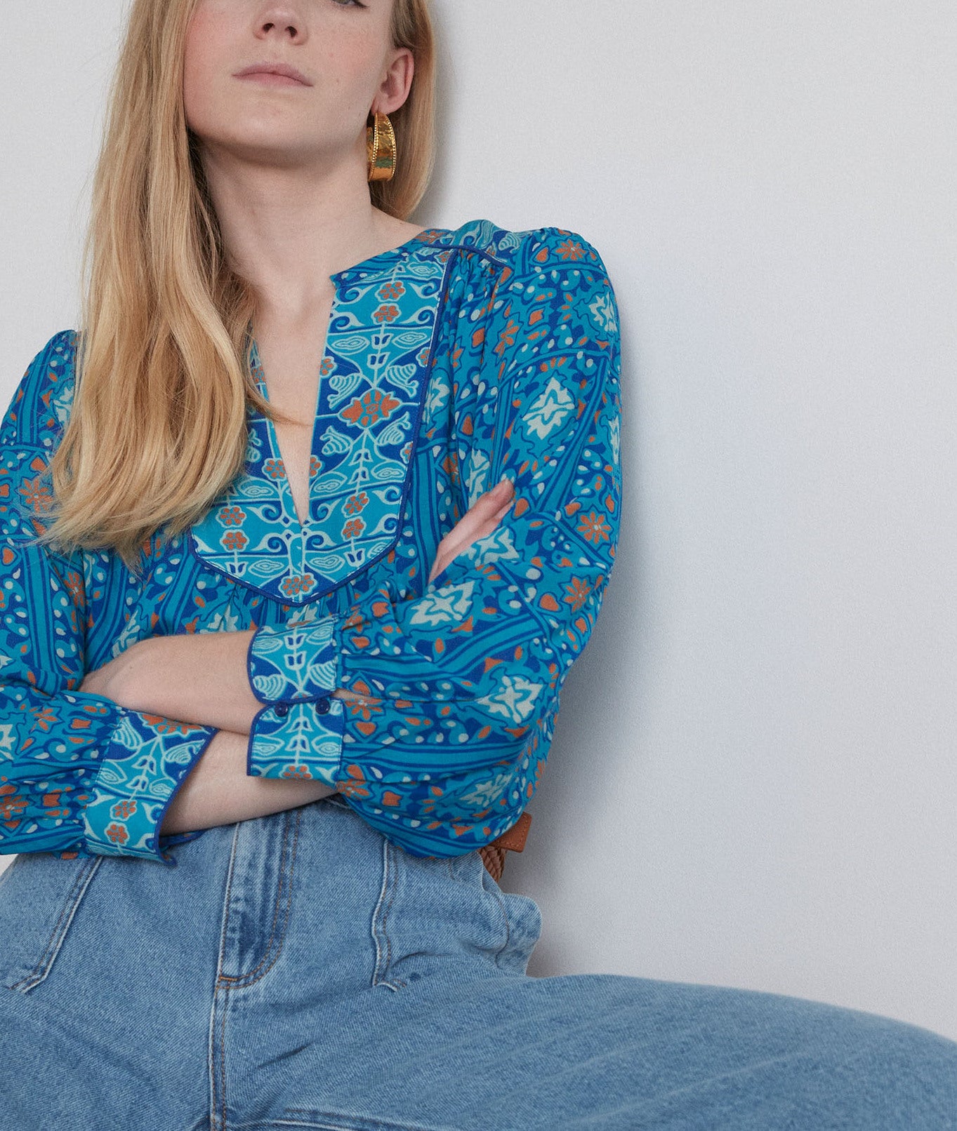 Blouse Tilla Faume - seconde main