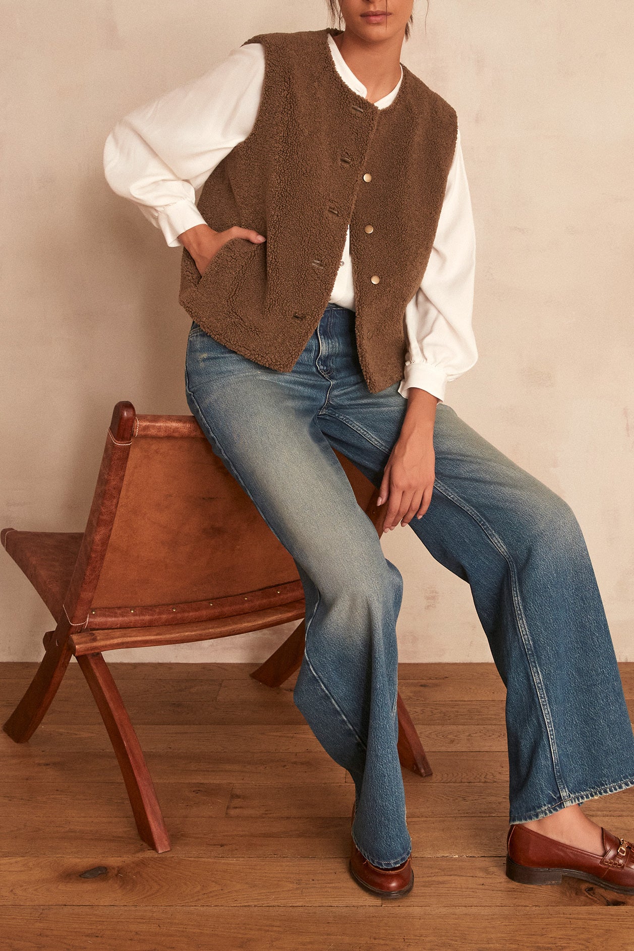 Veste sans manches BROOKLYN Faume - seconde main