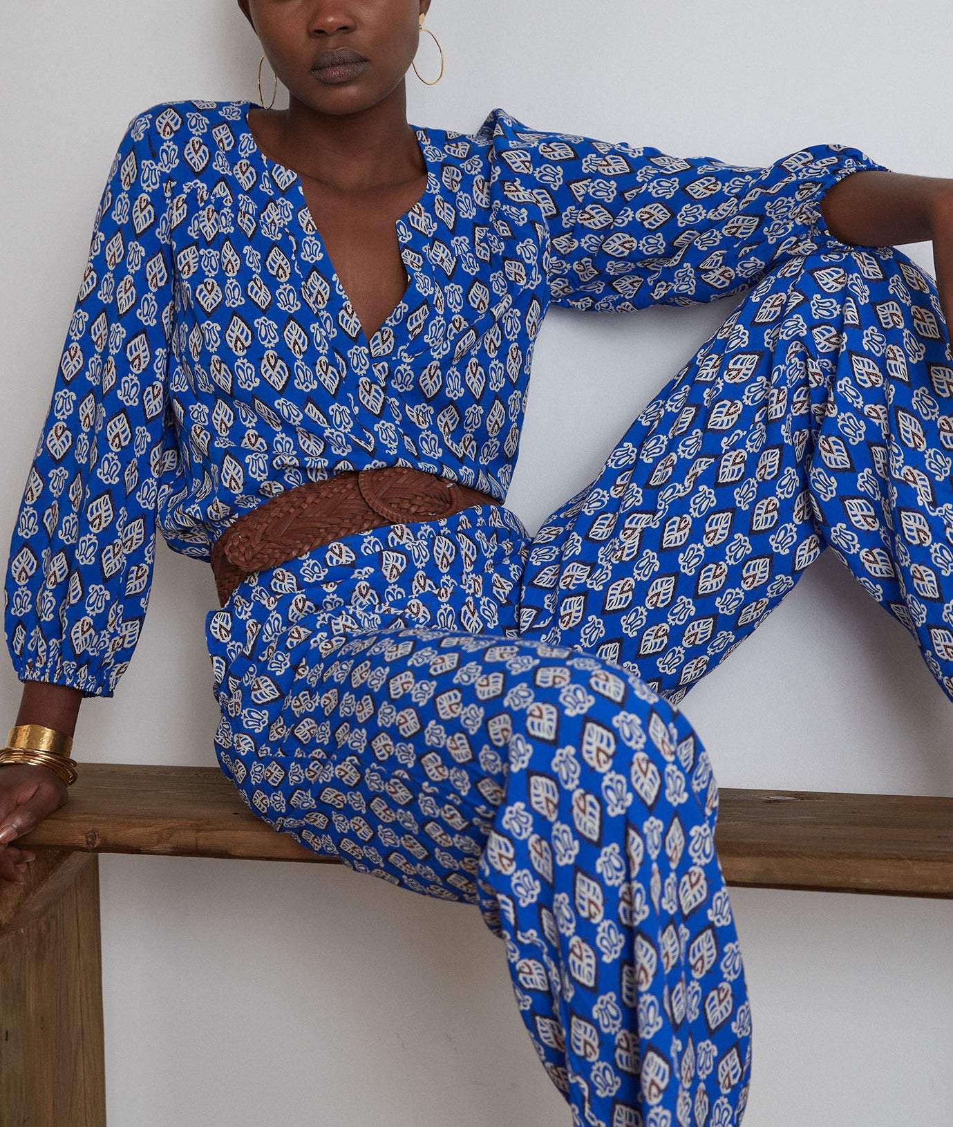 Blouse Loana Faume - seconde main