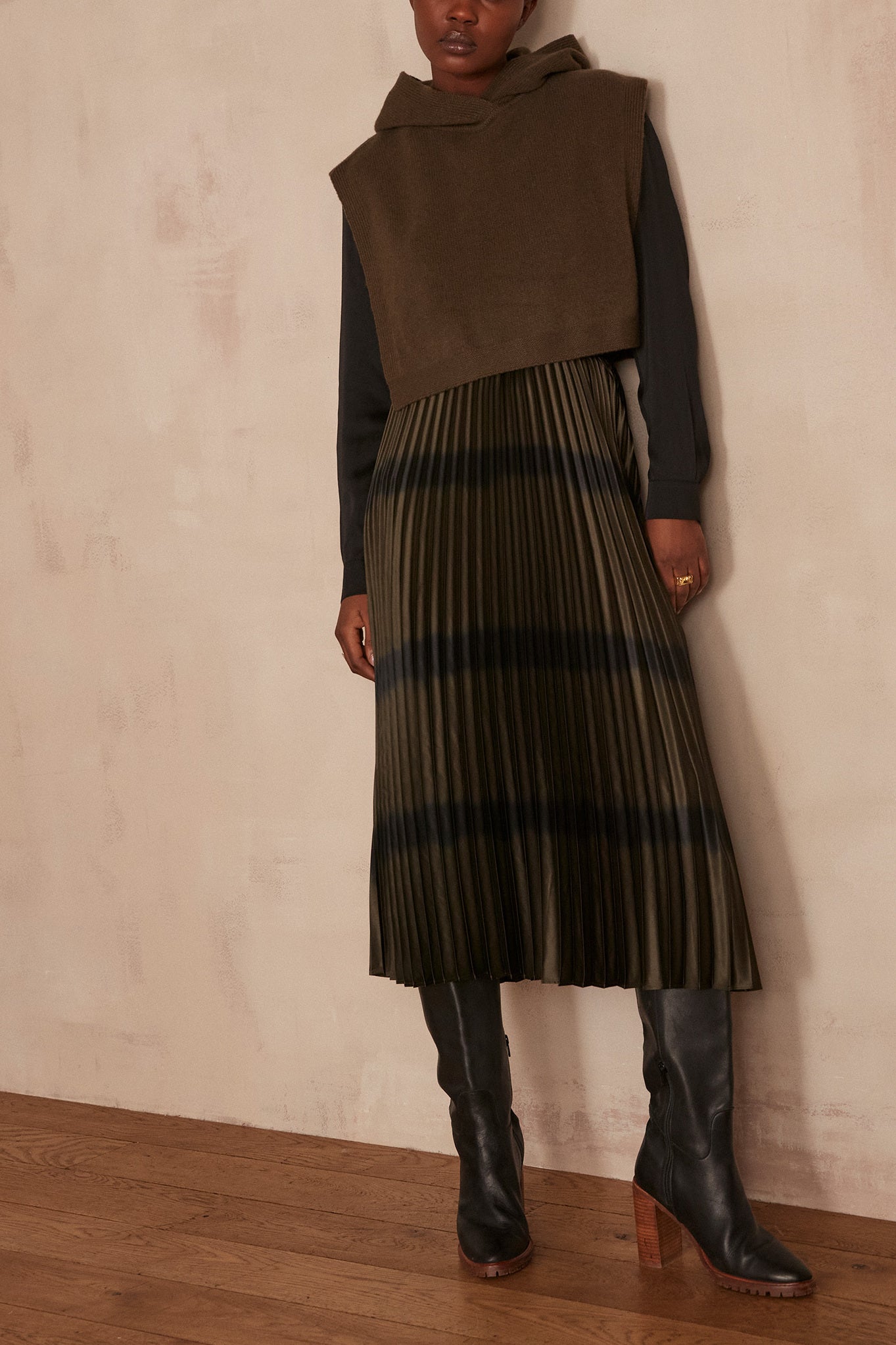 Plastron à capuche HANNY Faume - seconde main