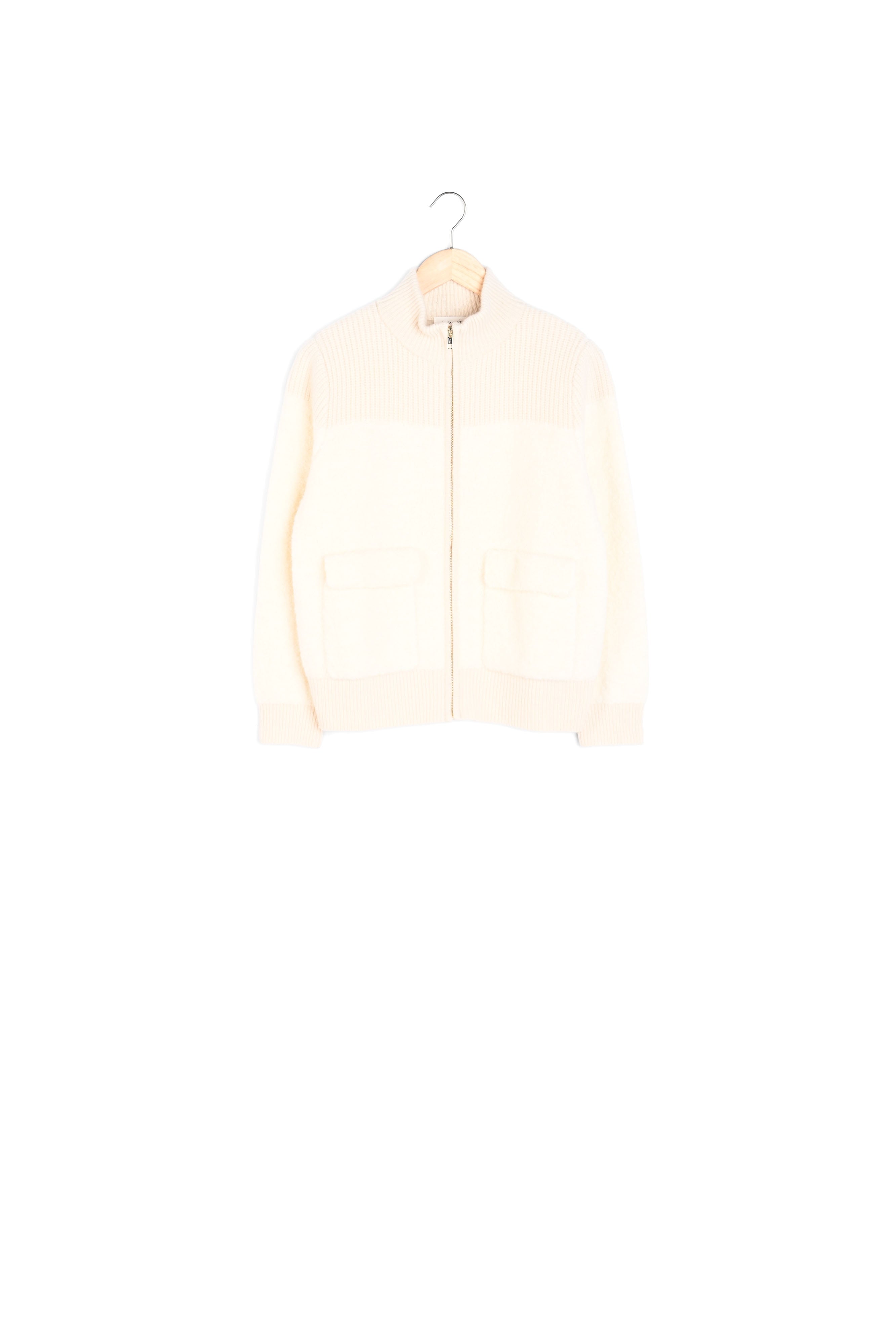 Cardigan en laine et alpaga CLAUDIO Faume - seconde main