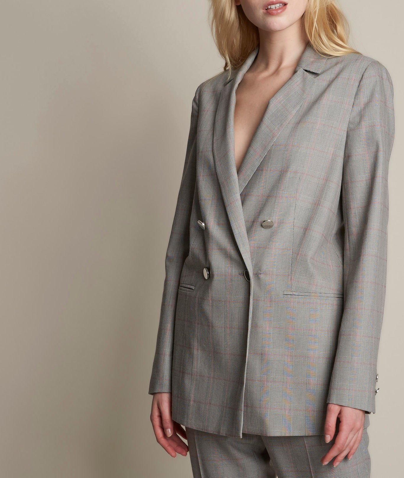 Veste prince de Galles Florine Faume - seconde main