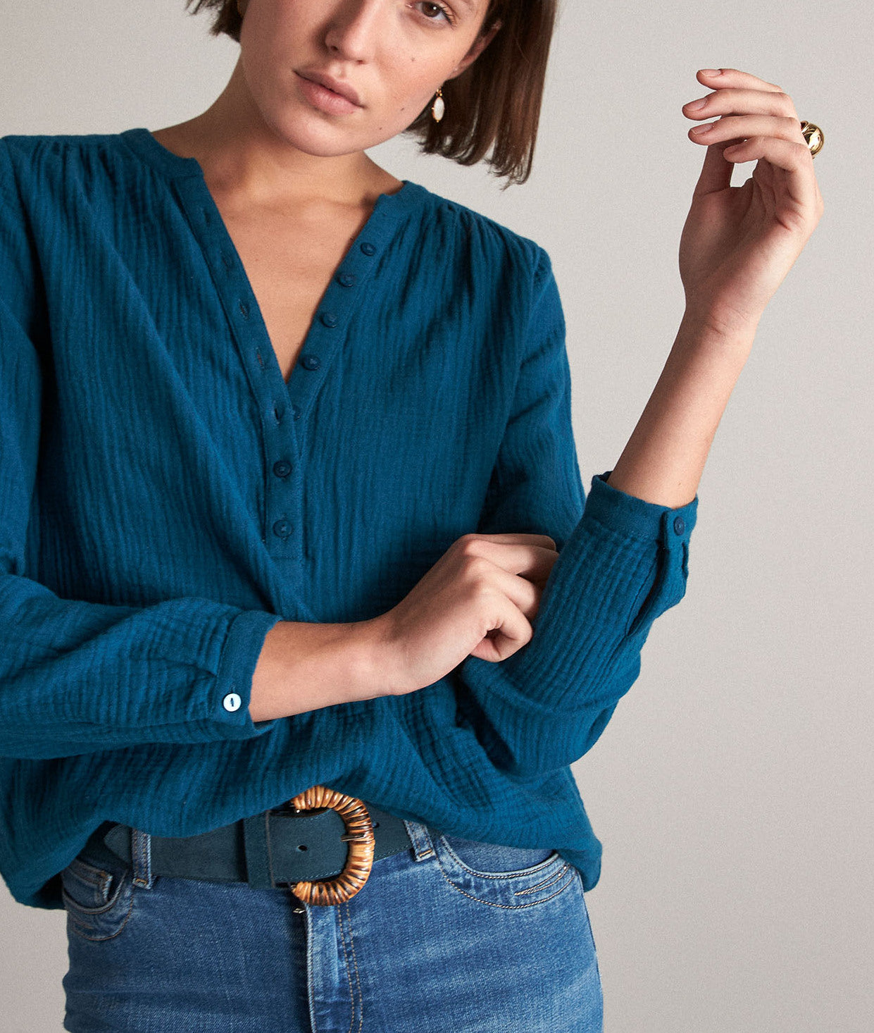 Blouse Laeti Faume - seconde main