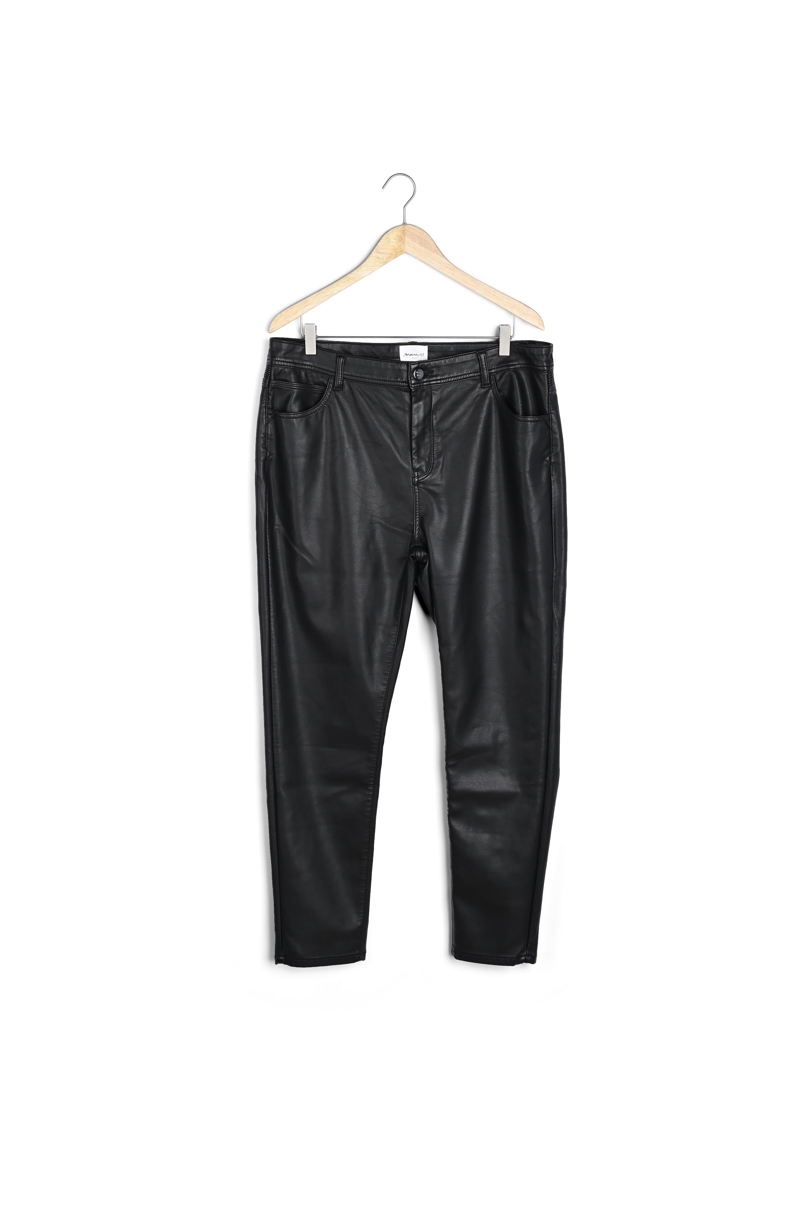 Pantalon faux cuir slim Malice Faume - seconde main