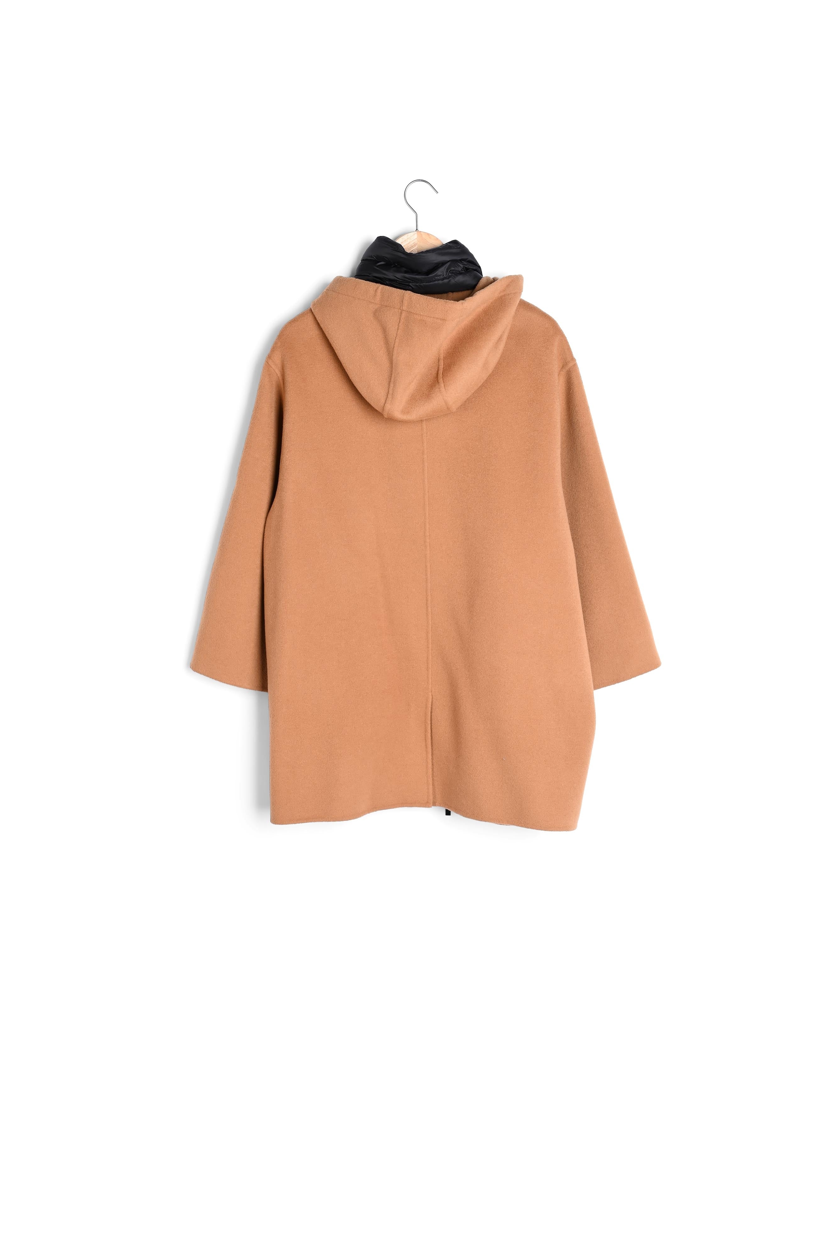 Manteau havane double face en laine Tanger Faume - seconde main